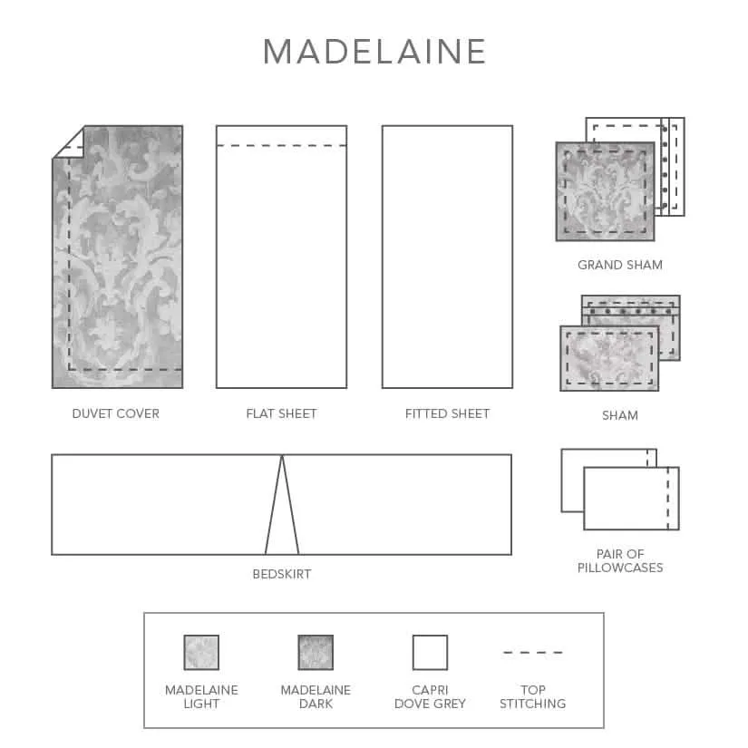 Madelaine Duvet Covers