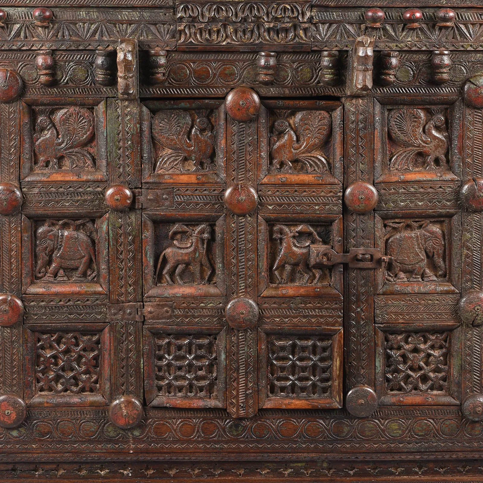 Majus Dowry Chest From Saurashtra - 19th Century