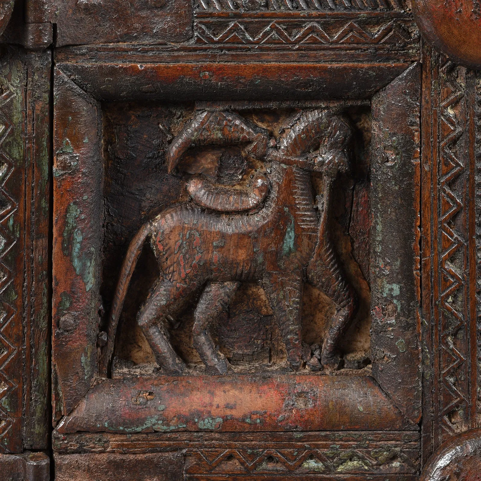 Majus Dowry Chest From Saurashtra - 19th Century