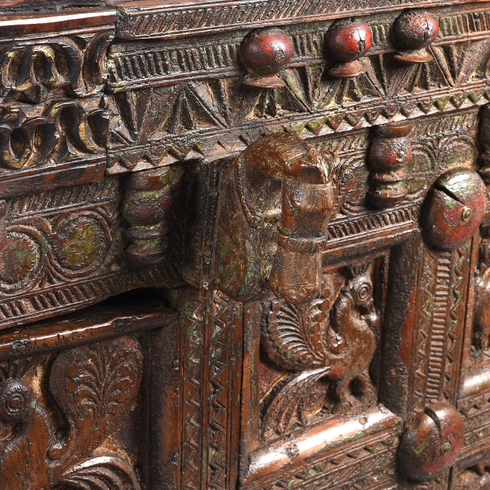 Majus Dowry Chest From Saurashtra - 19th Century