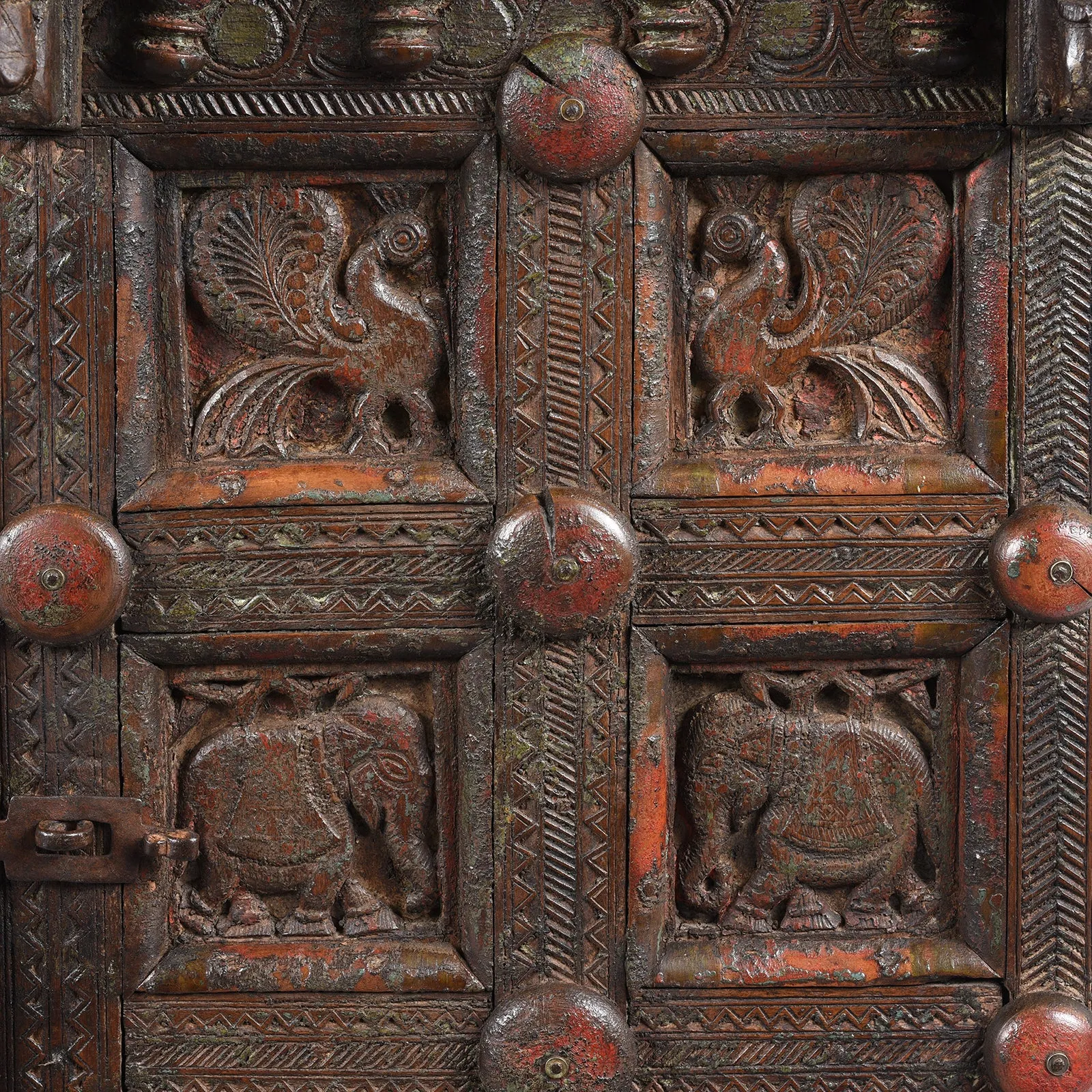 Majus Dowry Chest From Saurashtra - 19th Century