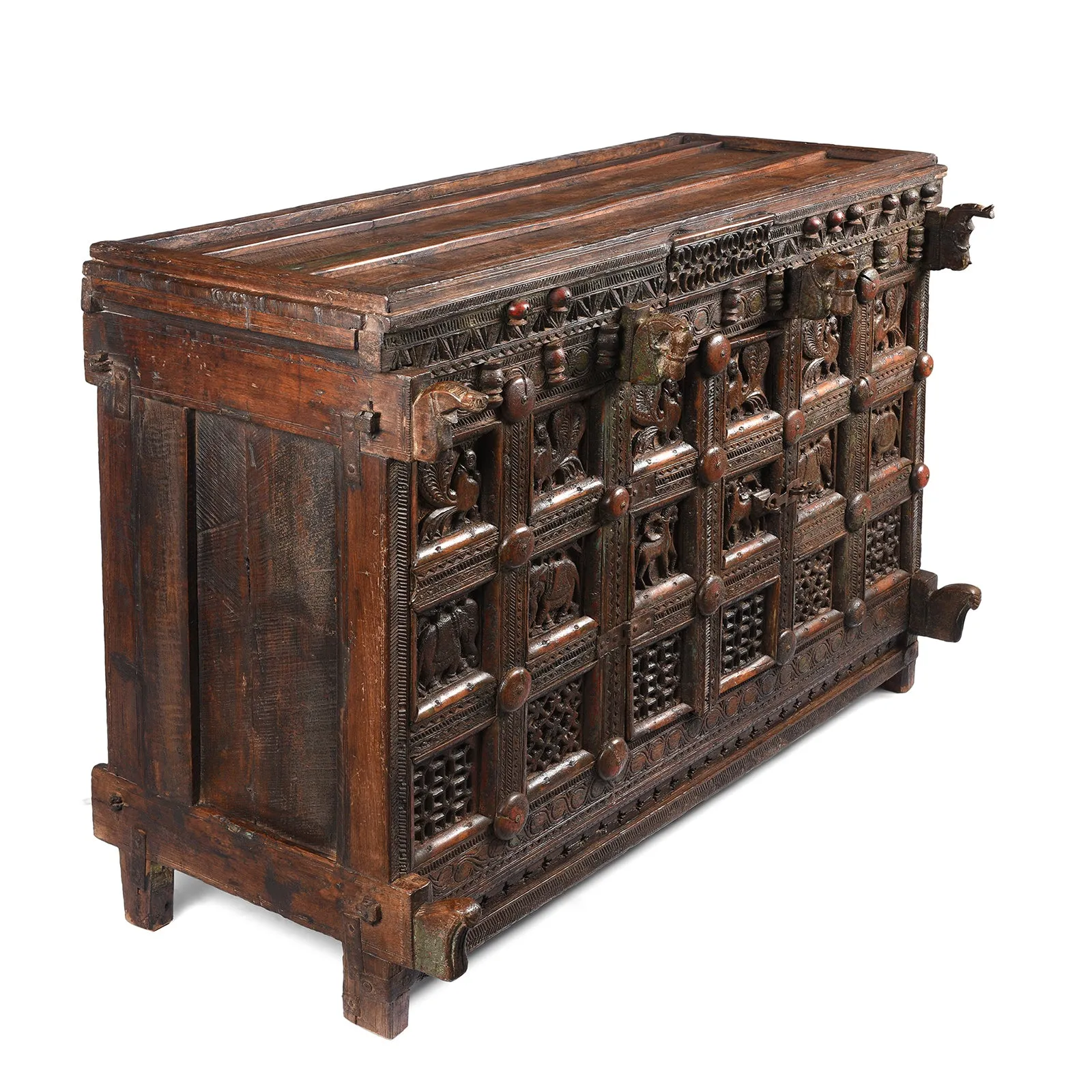 Majus Dowry Chest From Saurashtra - 19th Century