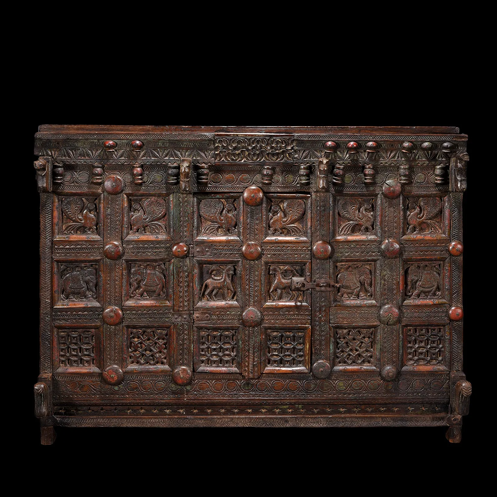 Majus Dowry Chest From Saurashtra - 19th Century