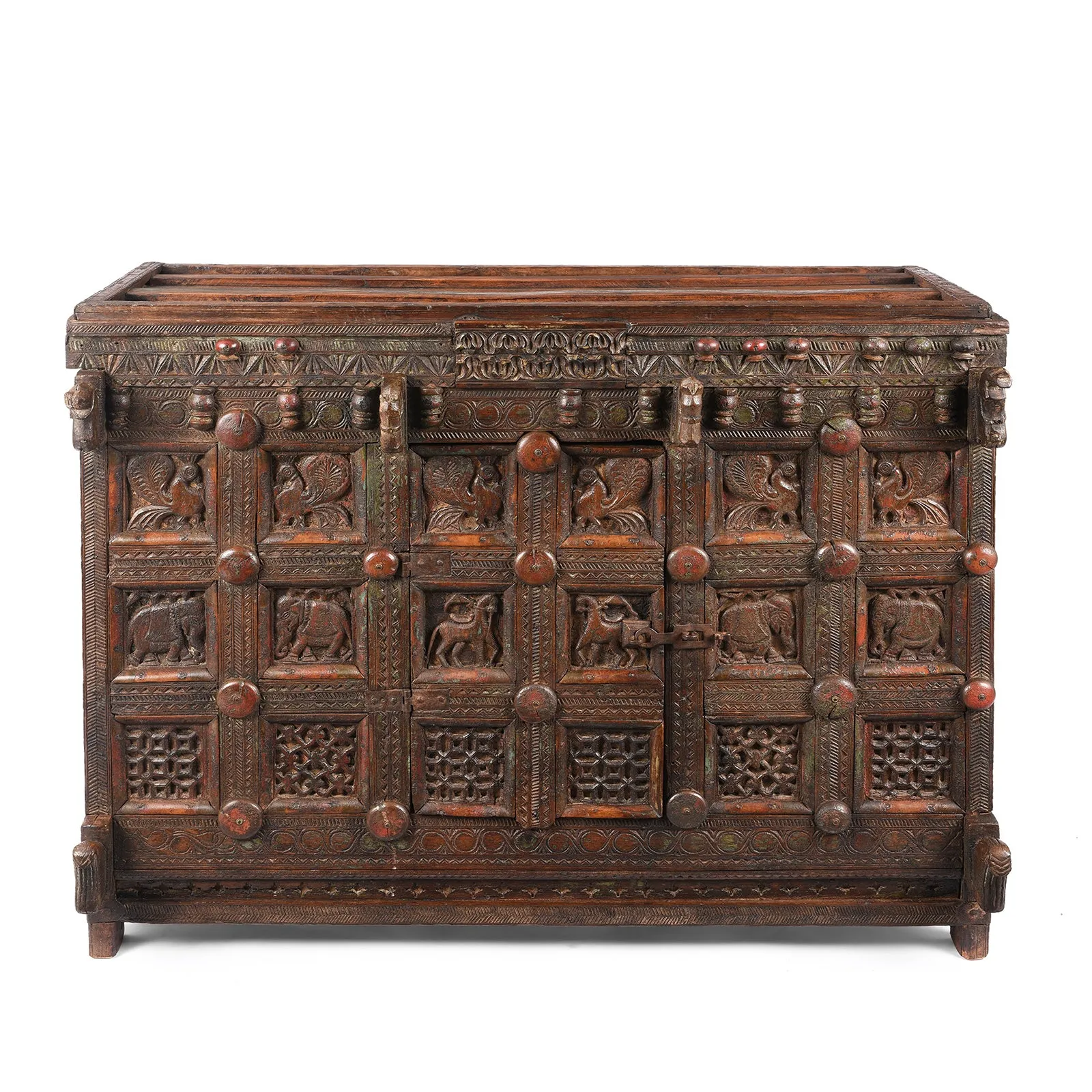 Majus Dowry Chest From Saurashtra - 19th Century