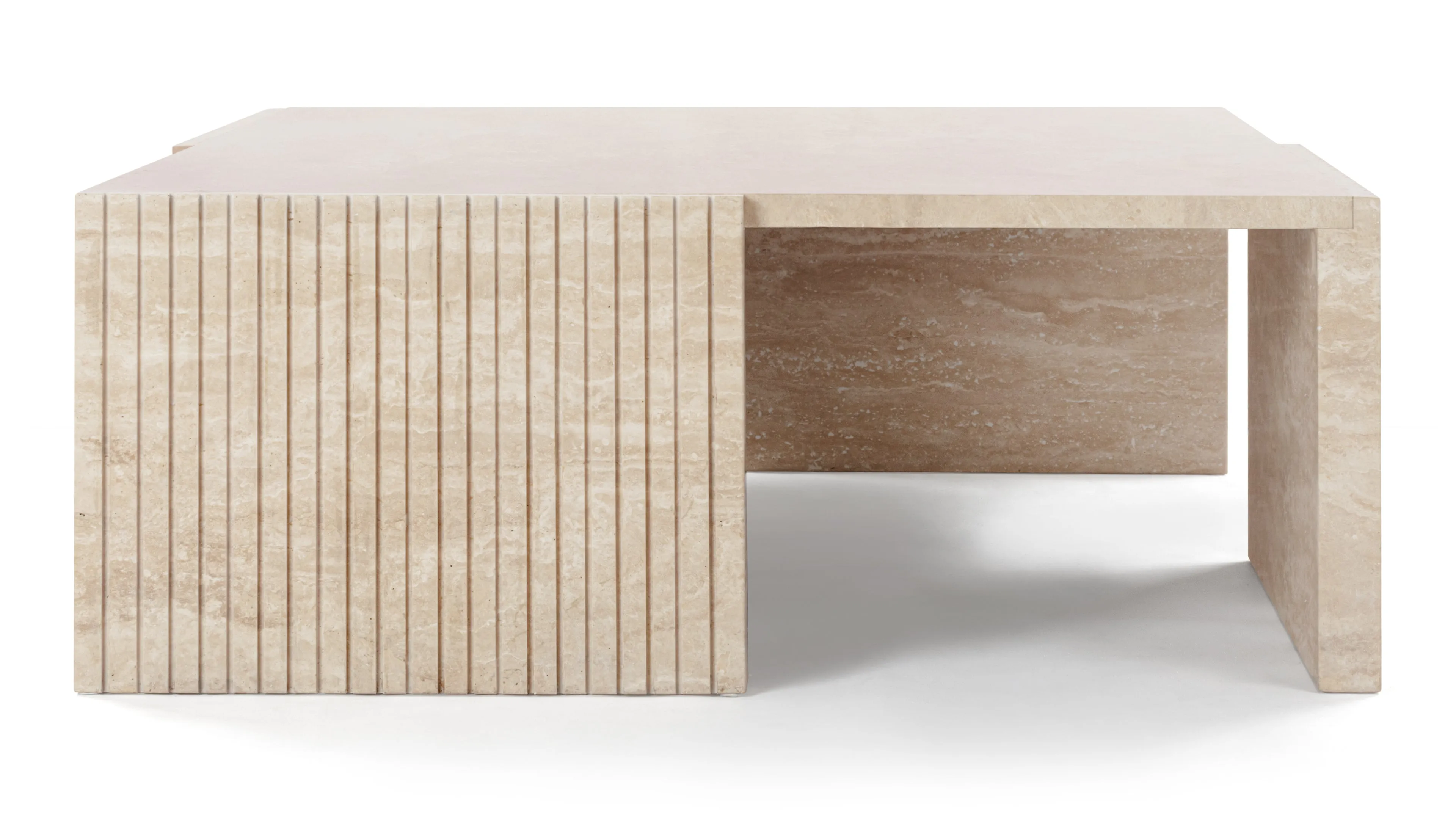 Marcello - Marcello Coffee Table, Travertine