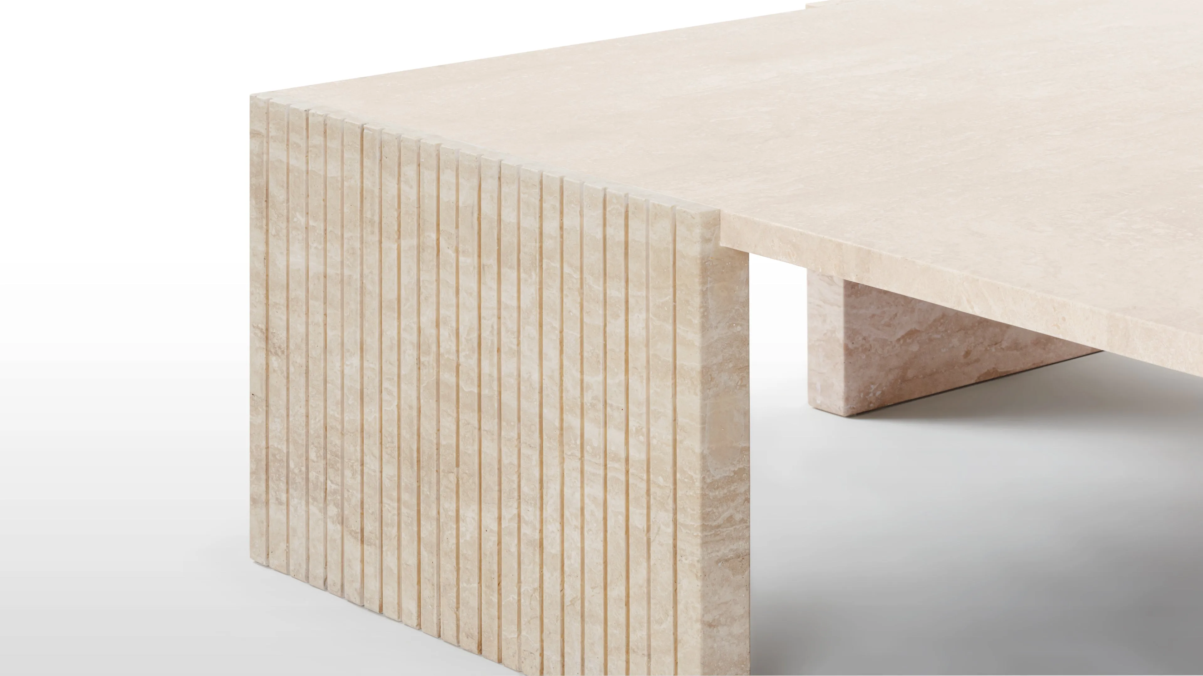 Marcello - Marcello Coffee Table, Travertine