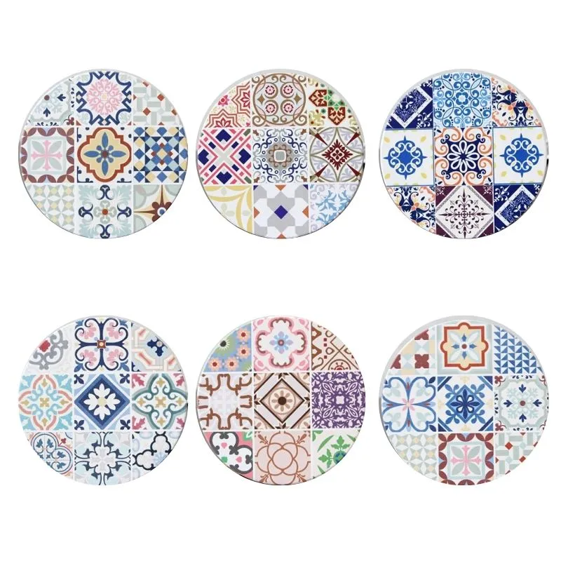 Mediterranean Tile Place Mats - Set of 6