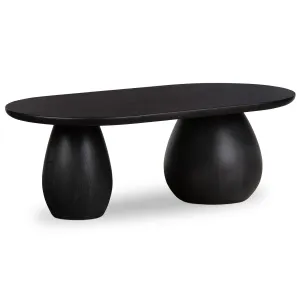 Merla Coffee Table, Black Wash Ash