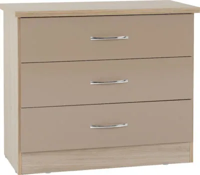 Nevada 3 Drawer Chest