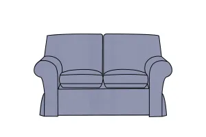 Newport | 2 Seater Extra Loose Cover | Miami Sea Blue