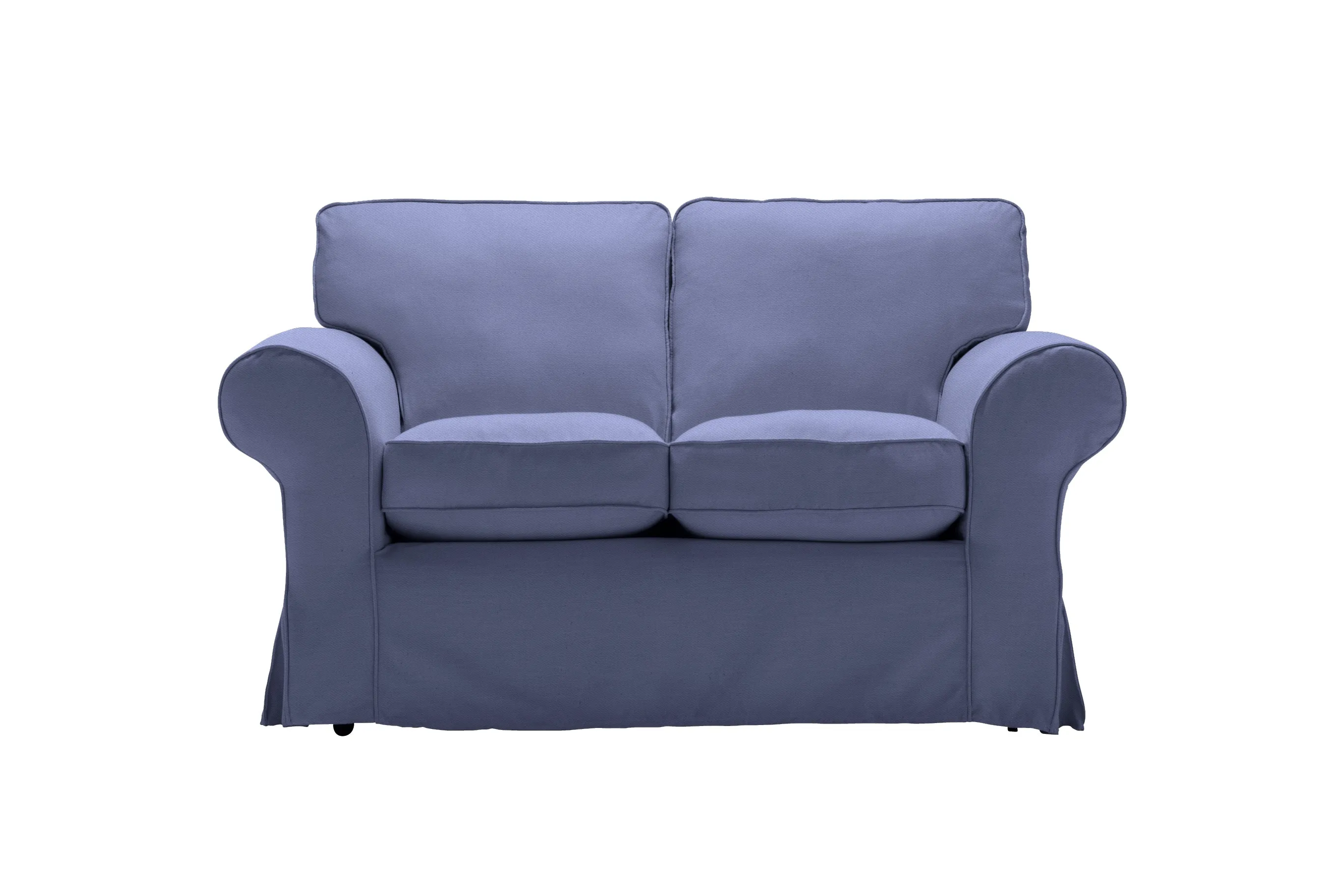 Newport | 2 Seater Extra Loose Cover | Miami Sea Blue