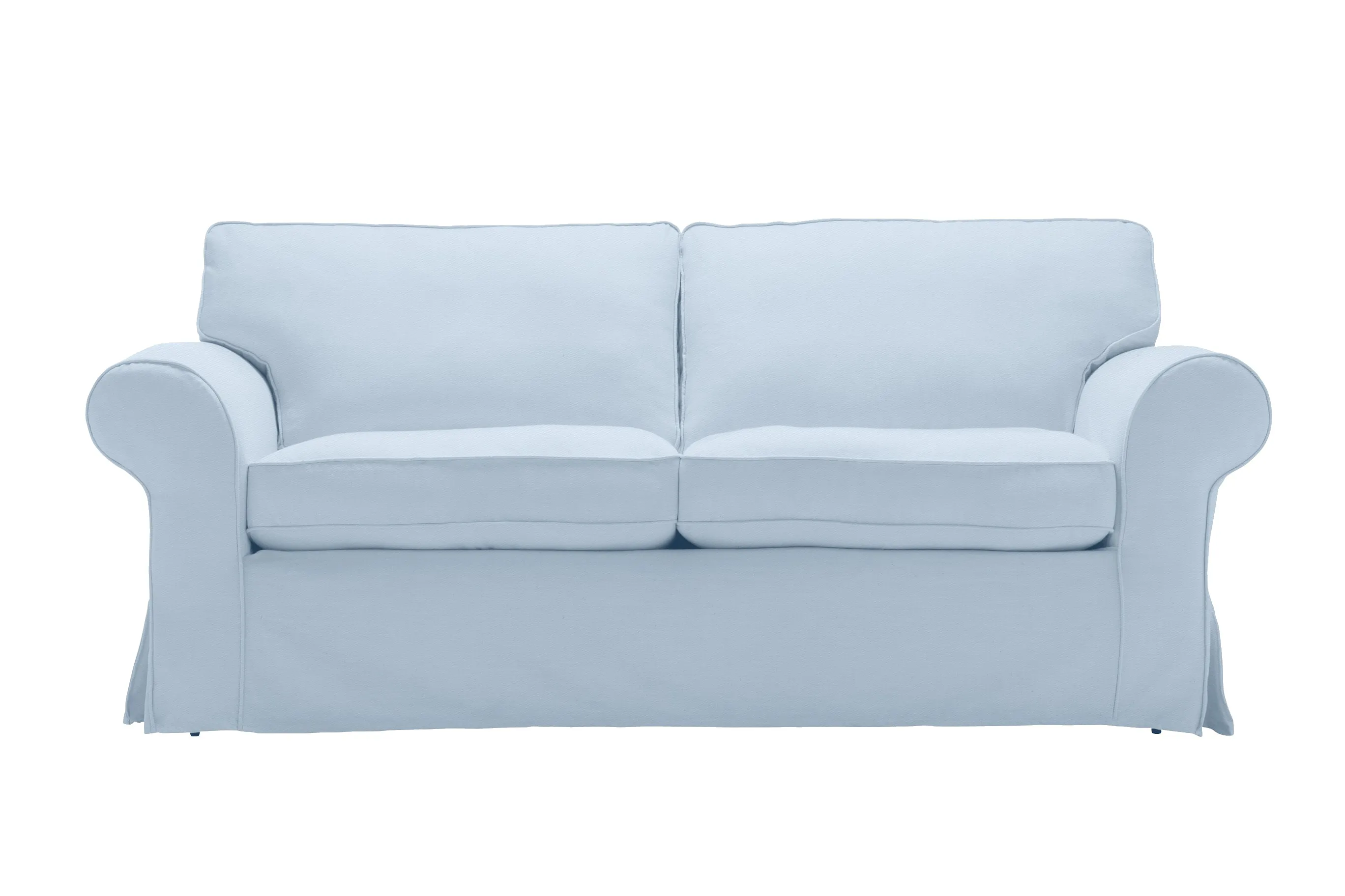 Newport | 3 Seater Extra Loose Cover | Miami Sky Blue