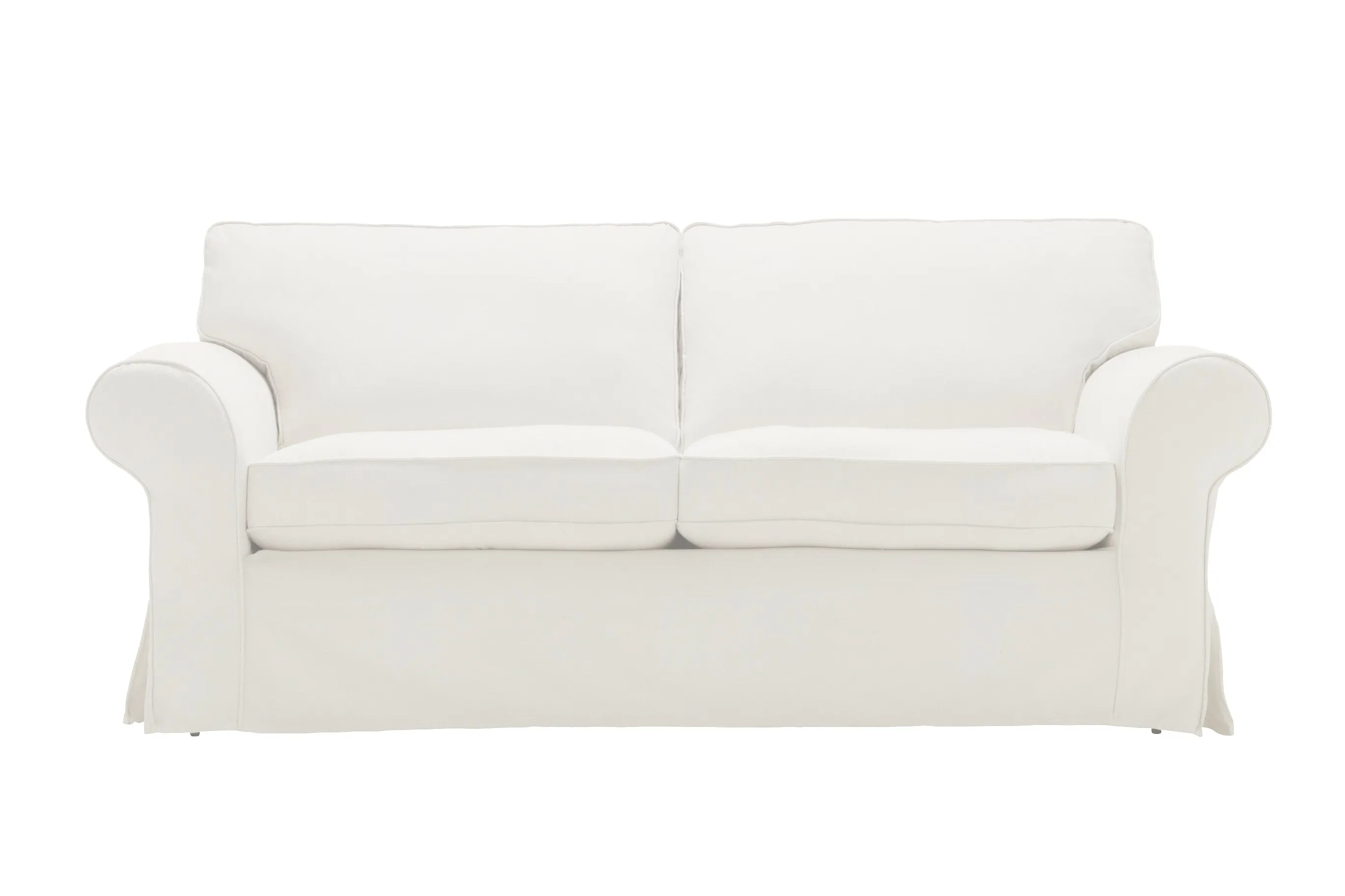 Newport | 3 Seater Extra Loose Cover | Miami Snow White