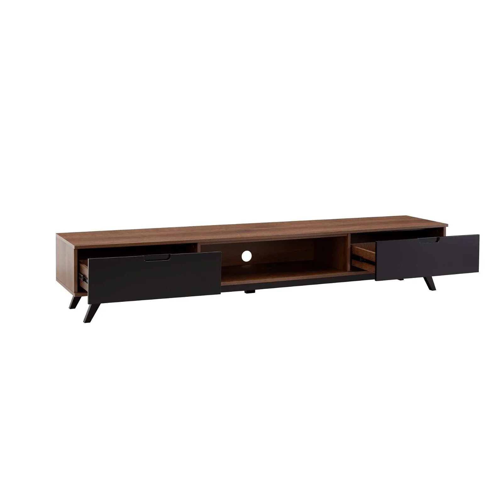 NOVA LL Entertainment Unit Dark Oak by Tauris