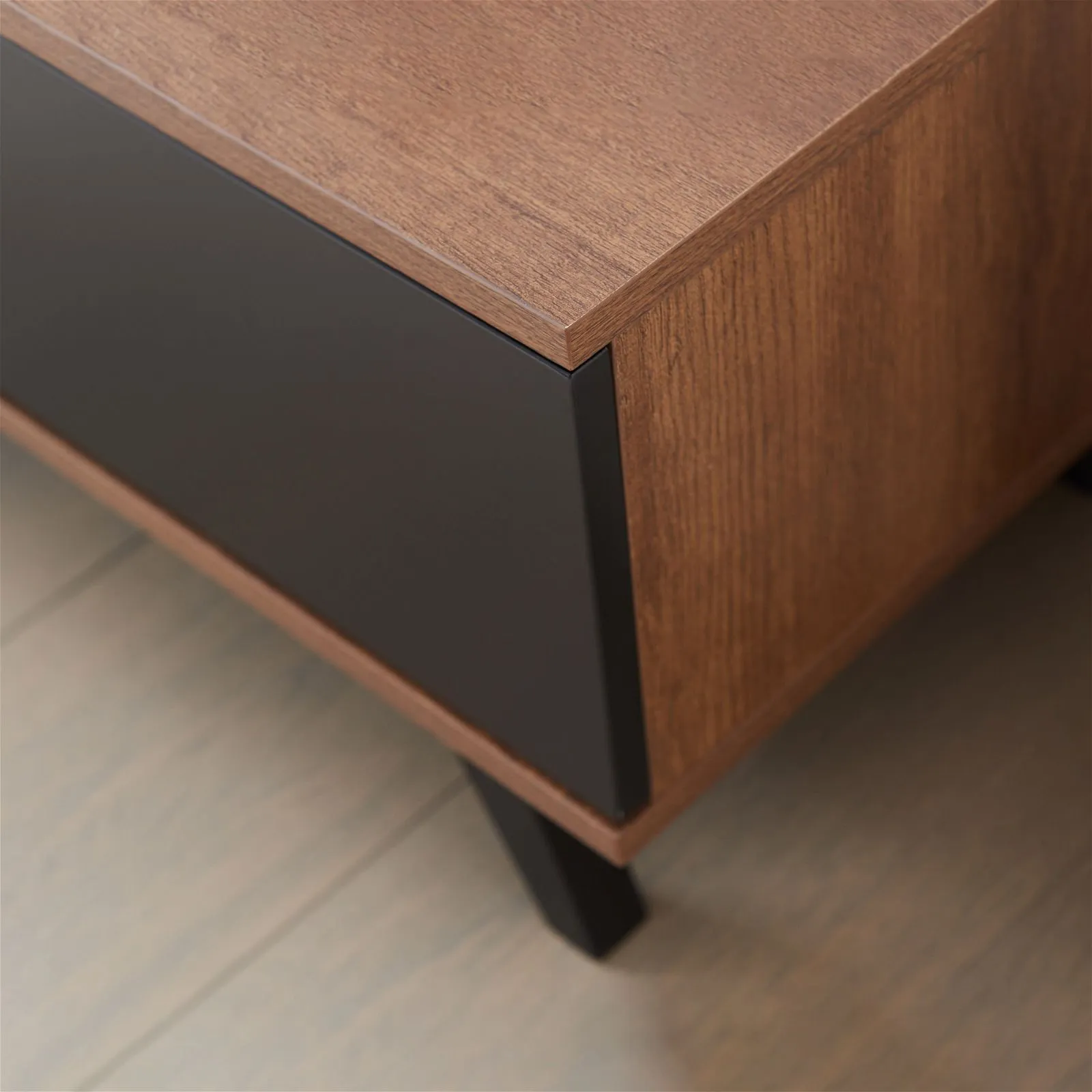 NOVA LL Entertainment Unit Dark Oak by Tauris