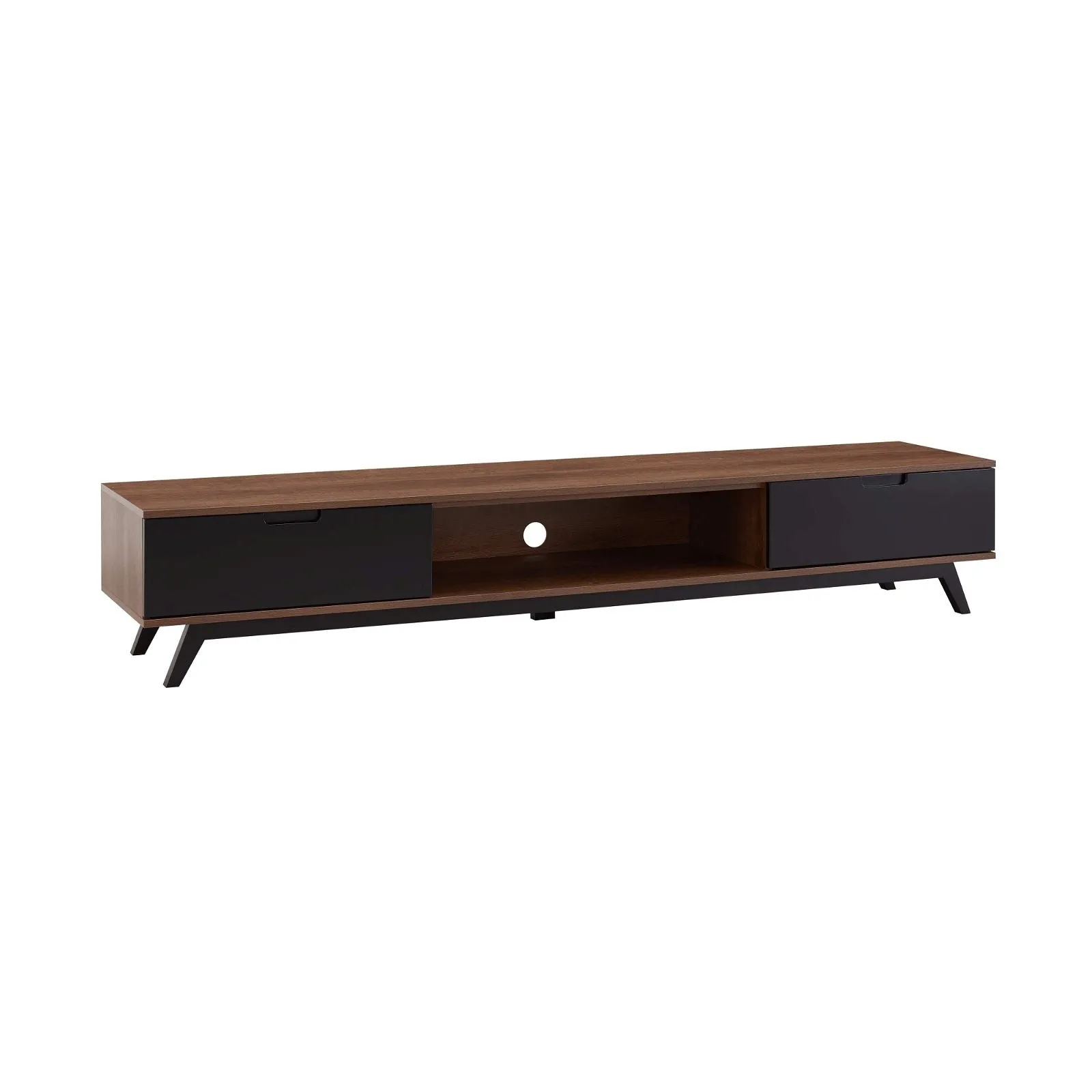 NOVA LL Entertainment Unit Dark Oak by Tauris