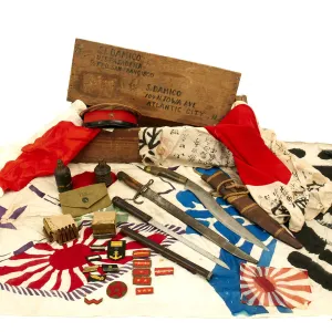 Original Japanese WWII U.S. Navy Man Bring Back Collection