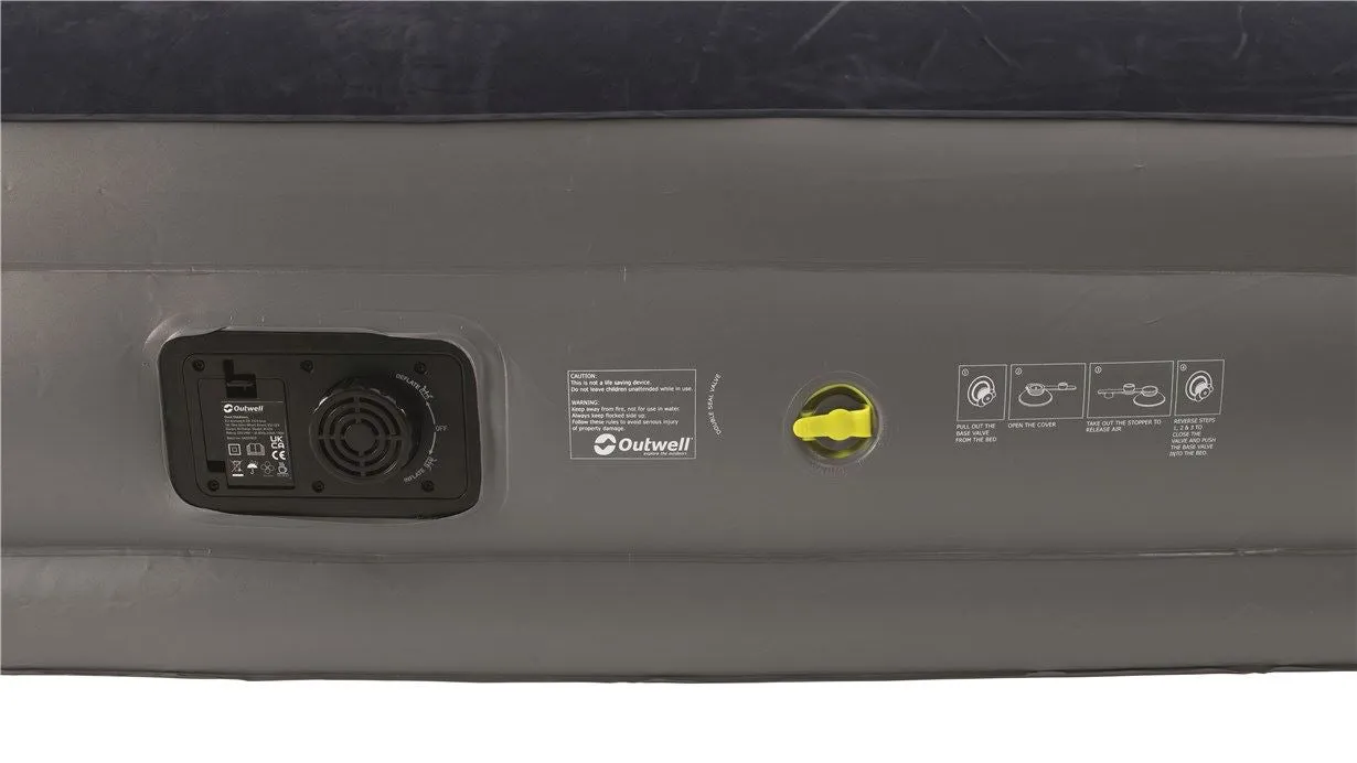 Outwell Flock Superior Single Air bed with Built In Pump