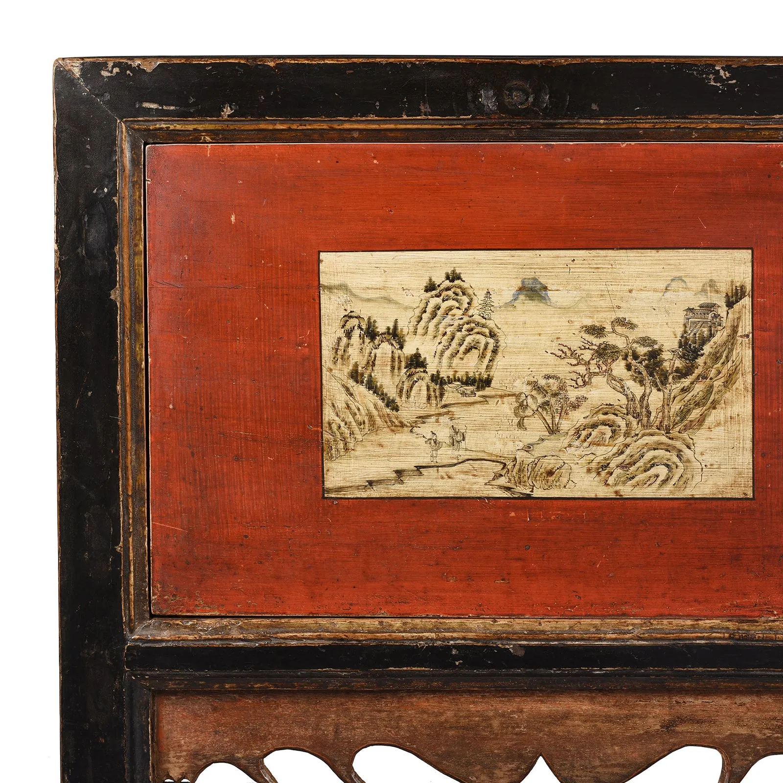 Painted Gansu Sideboard - 19th Century