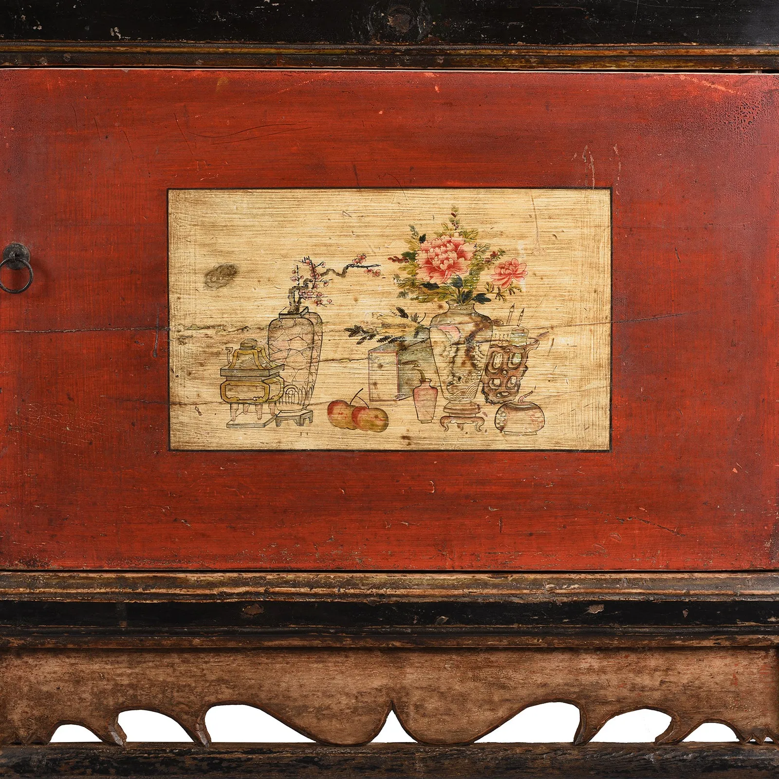 Painted Gansu Sideboard - 19th Century