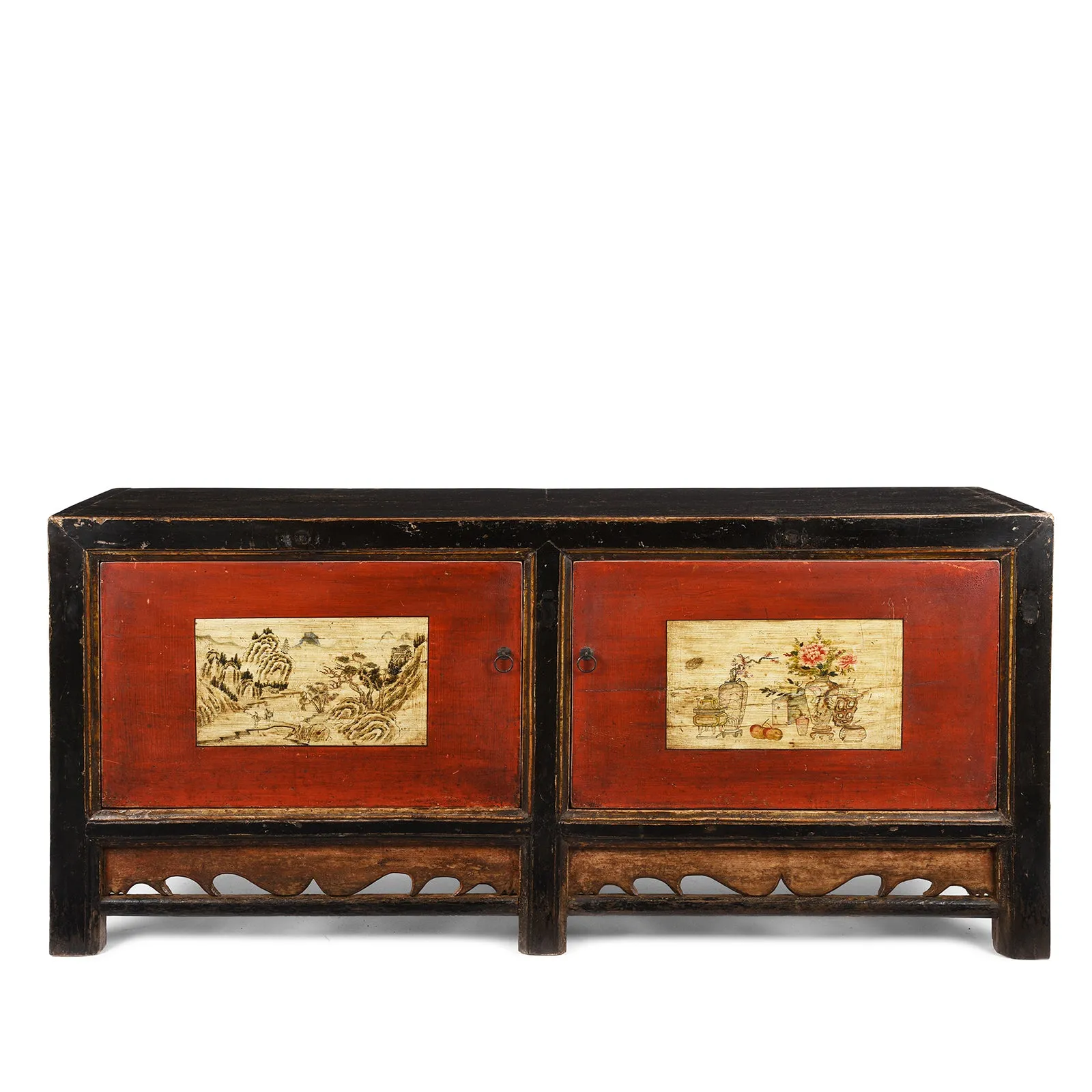 Painted Gansu Sideboard - 19th Century