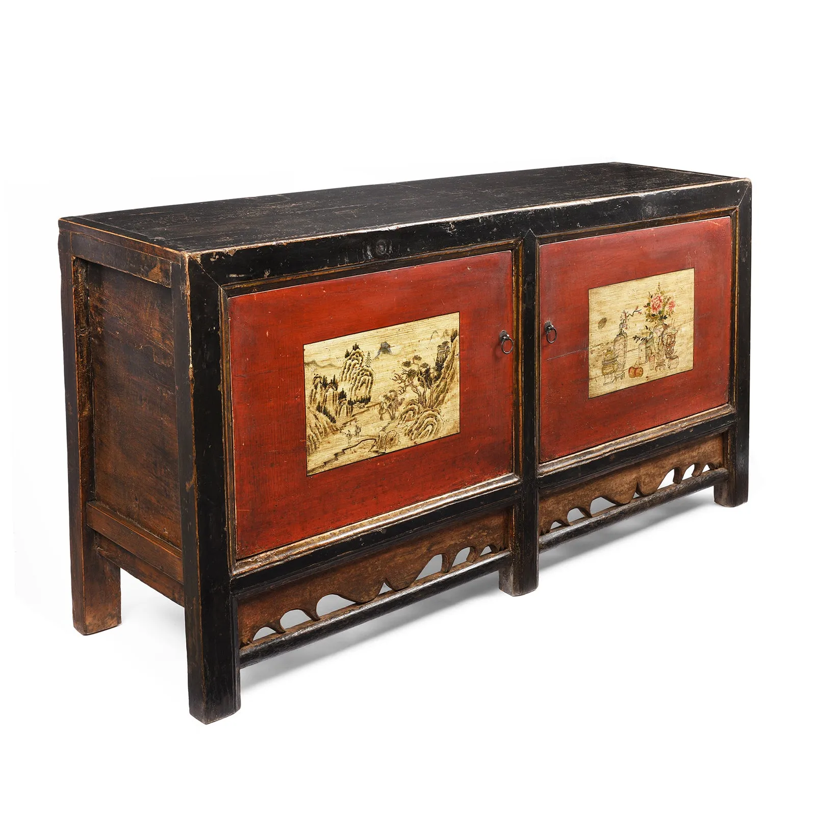 Painted Gansu Sideboard - 19th Century