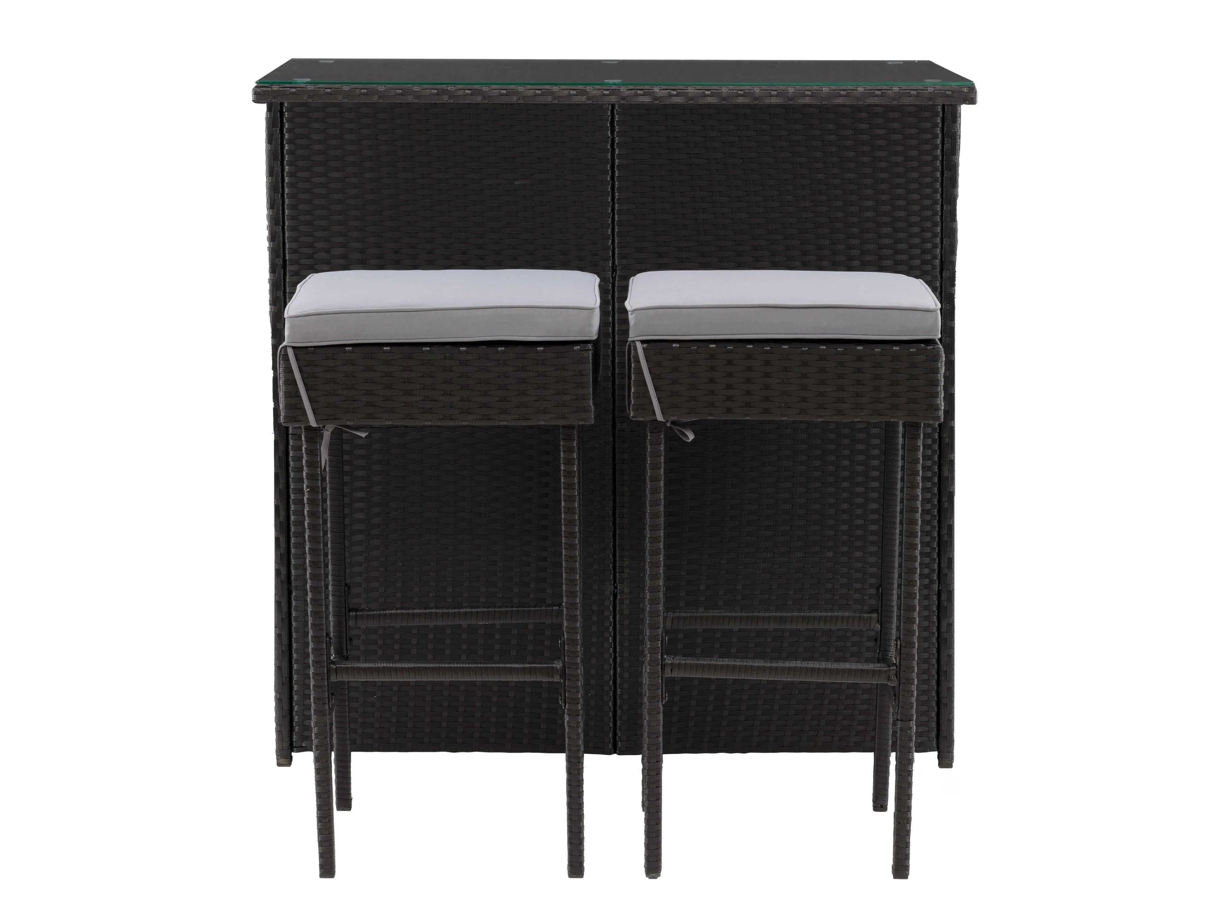 Patio Bar Set 3pc