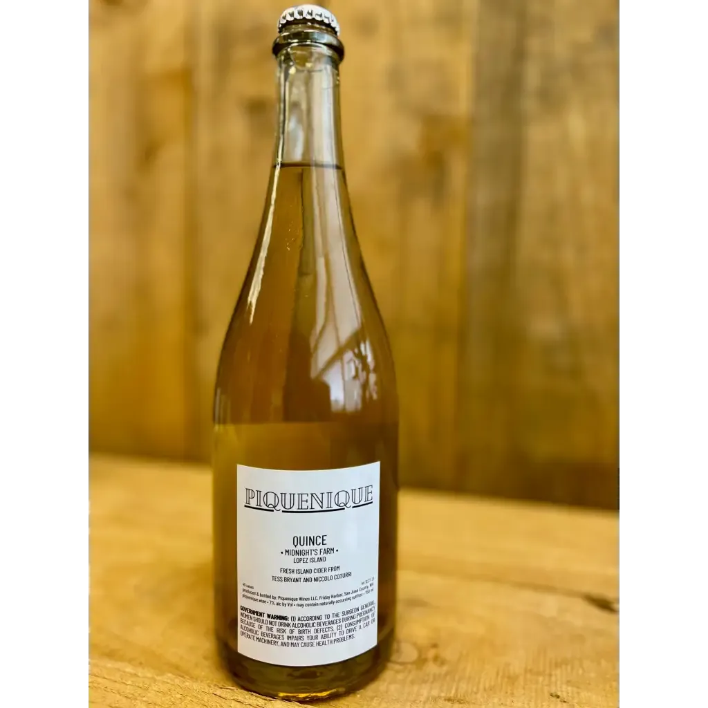 Piquenique Wines - Quince Cider 2021 (750 mL)