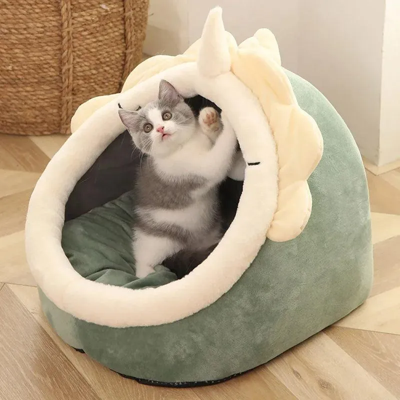 Purring Kitty Cave Bed