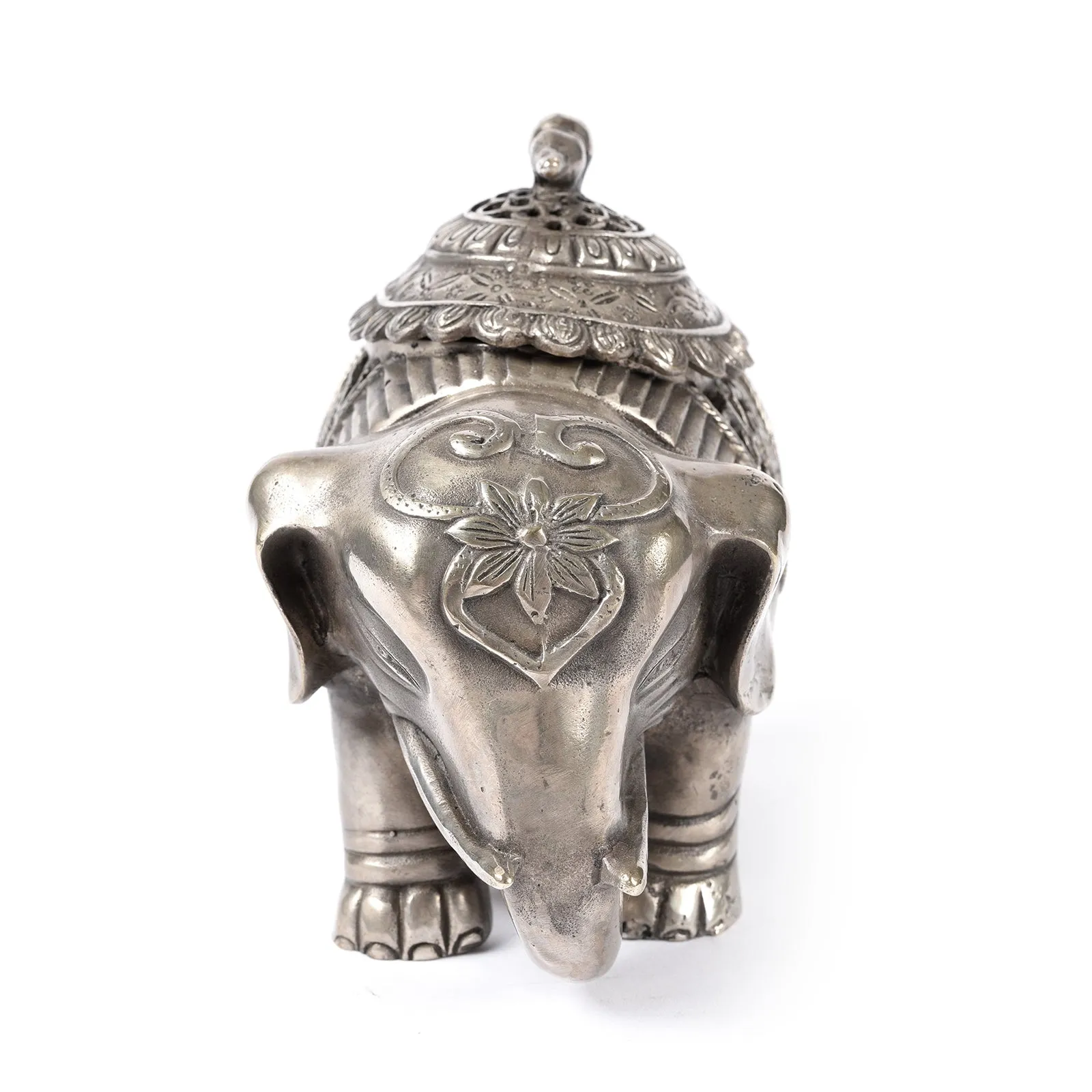 Reproduction Tibetan Elephant Incense Burner