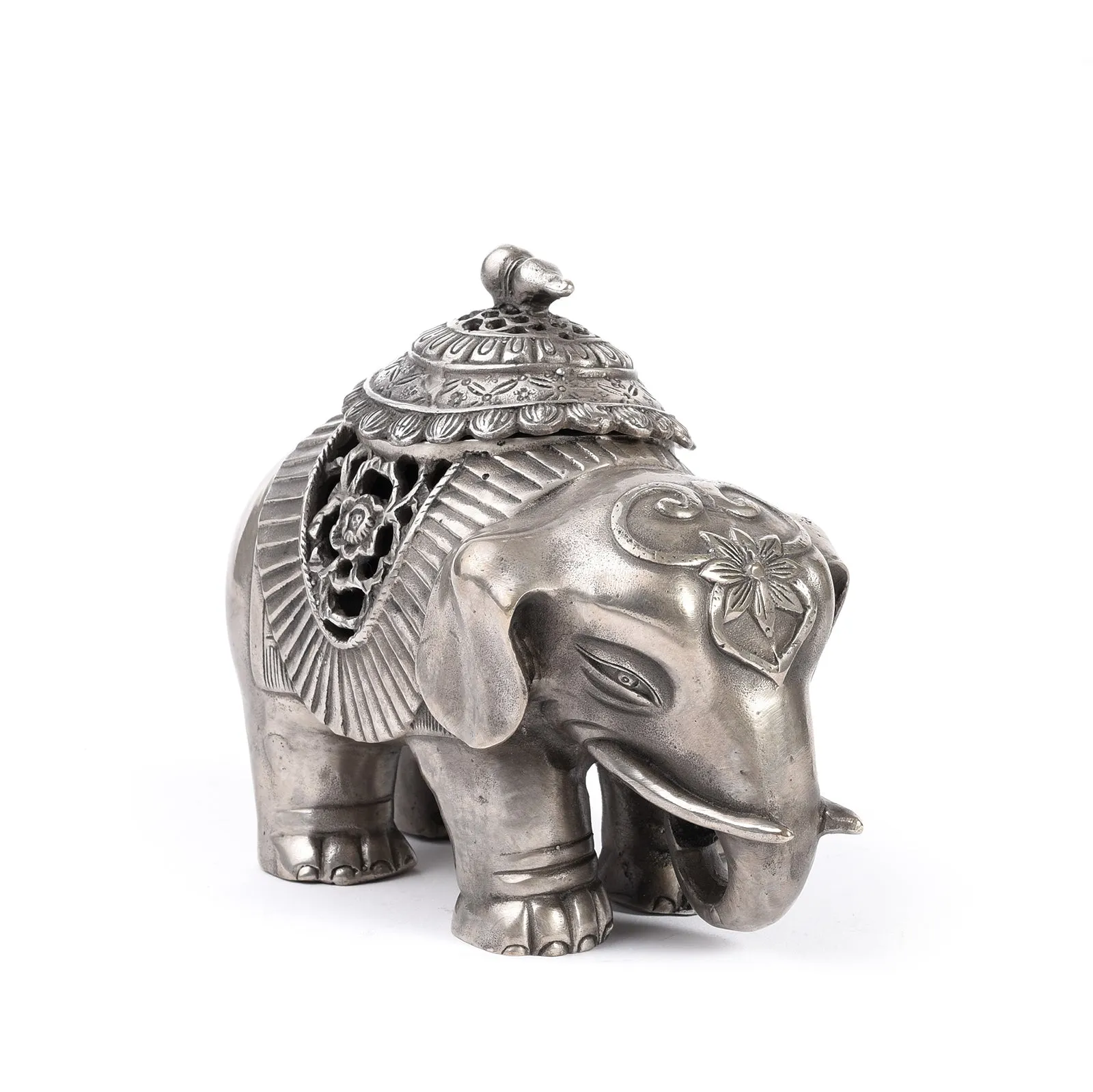 Reproduction Tibetan Elephant Incense Burner