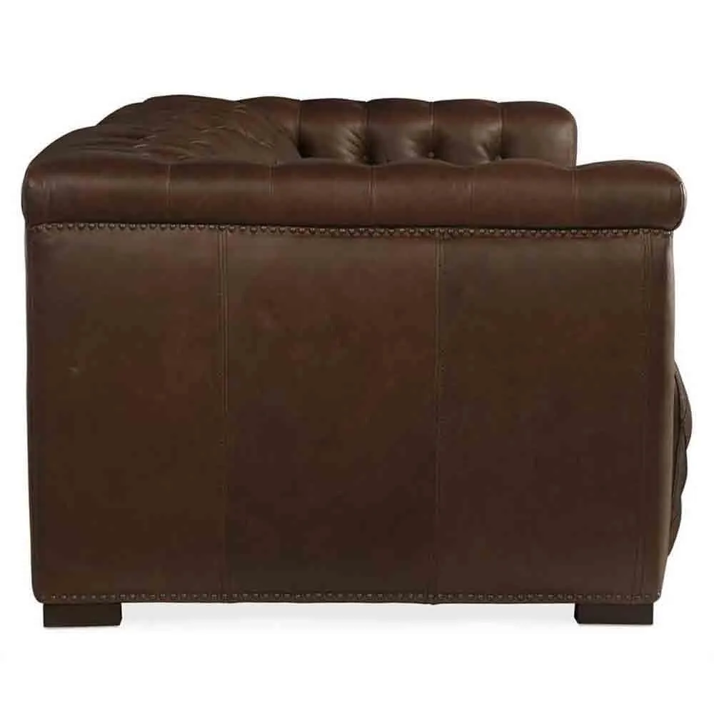 Savion Power Motion Leather Sofa, Saddlebag Lodge