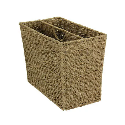 Seagrass Wicker Magazine Rack