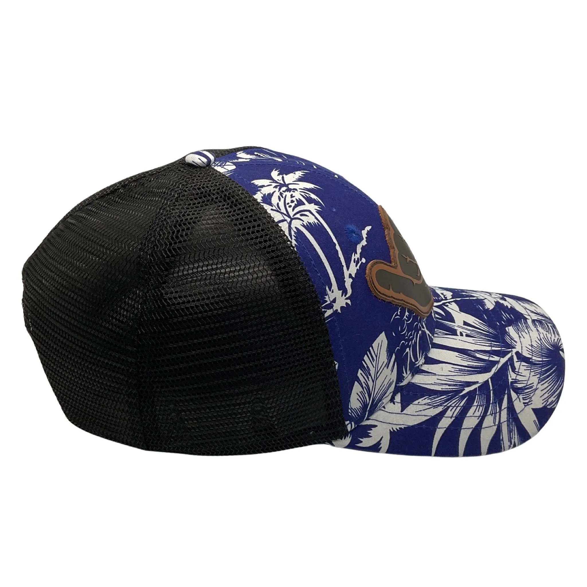 Shaka Leather Patch  Trucker Hat