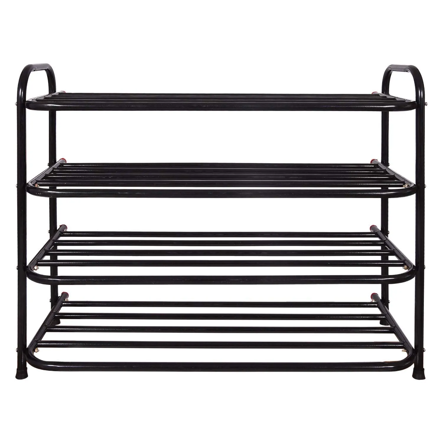 Sia Homewares Splendid Multi Purpose 4 Layers Shoe Rack-Black