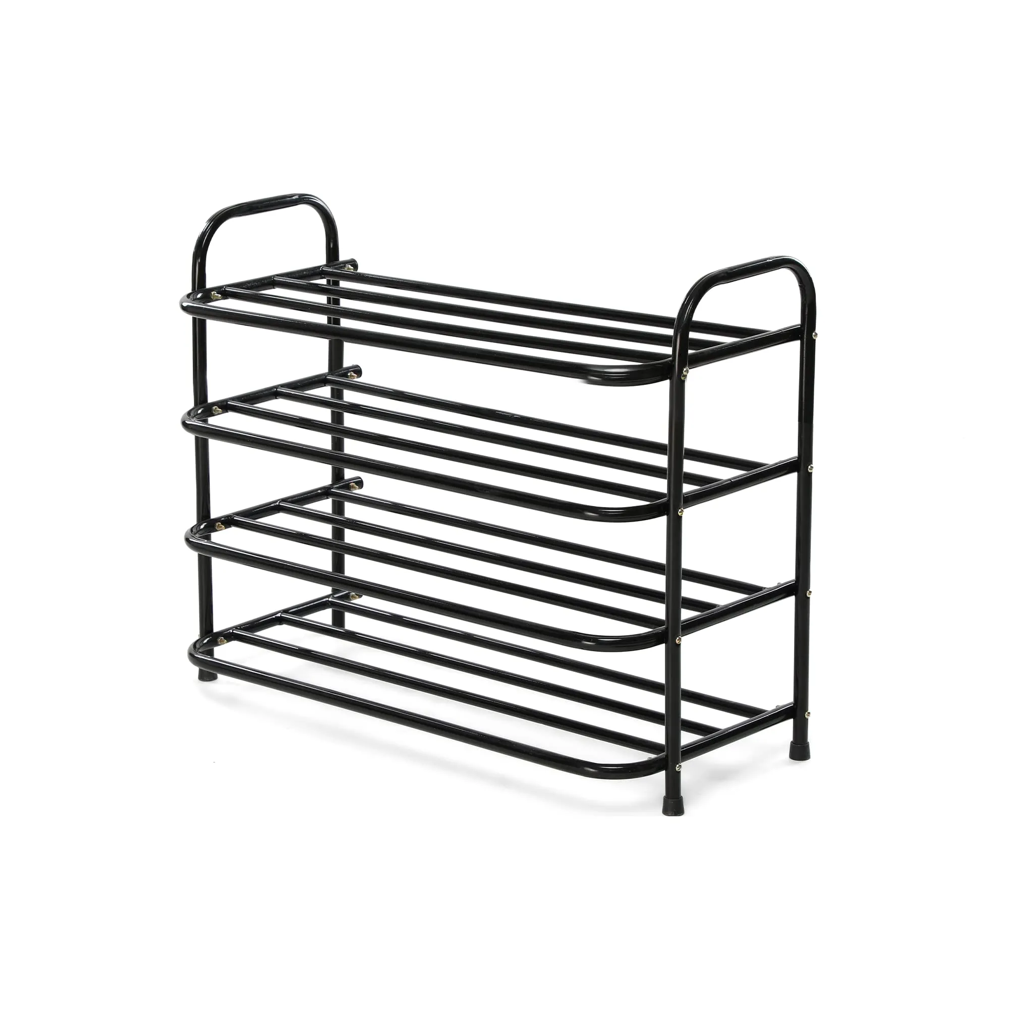 Sia Homewares Splendid Multi Purpose 4 Layers Shoe Rack-Black