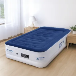 Single Comfort Plus Air Bed – Navy/White