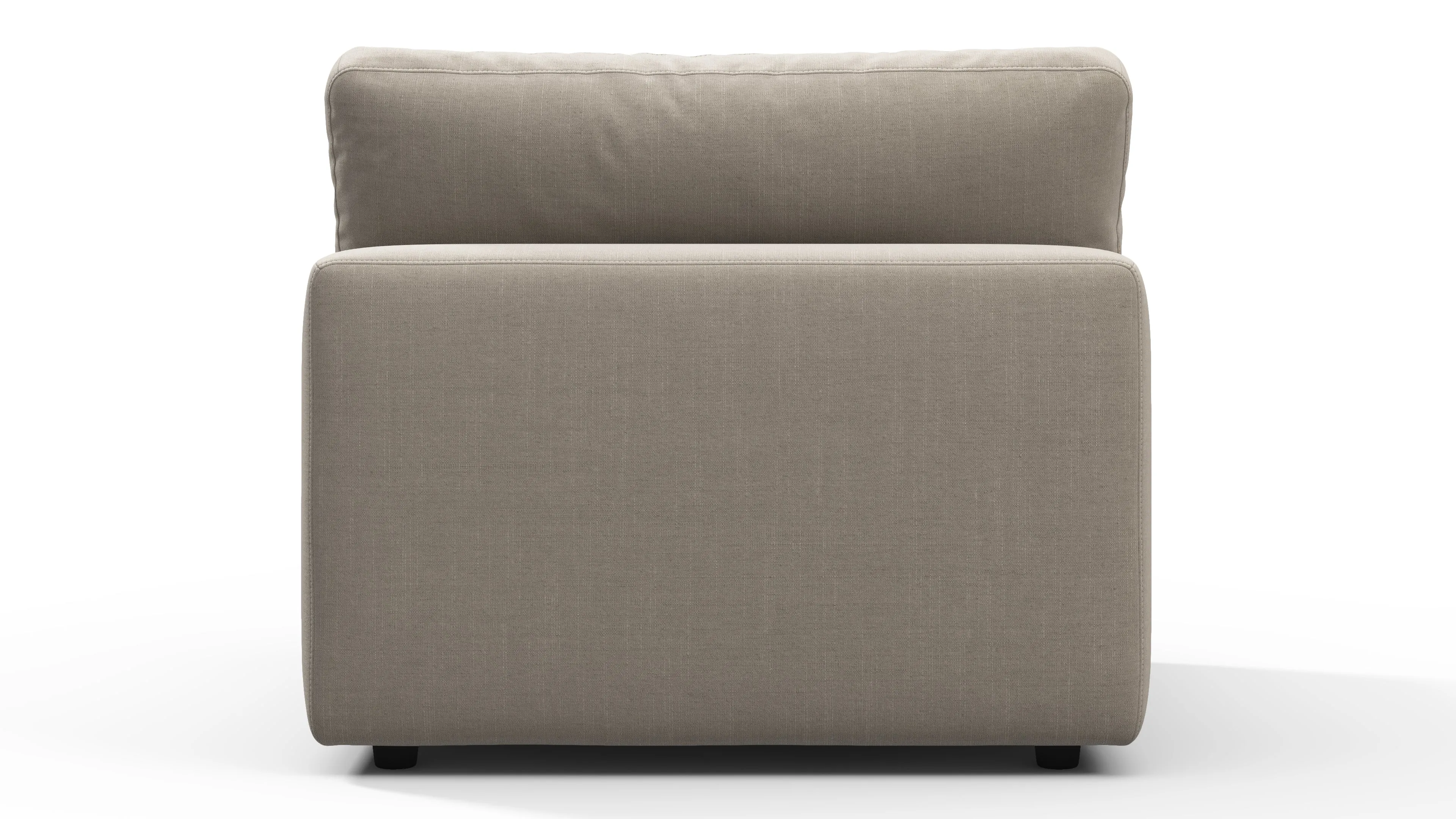 Sky - Sky Sofa Module, Armless, Beige Linen