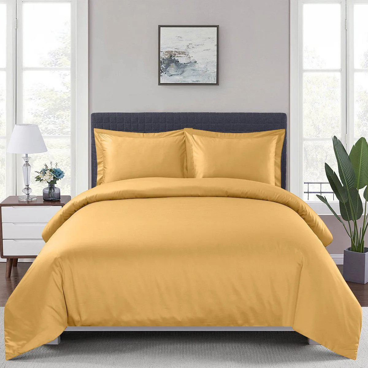 Soft & Cooling 100% Bamboo Viscose Duvet Cover Sets