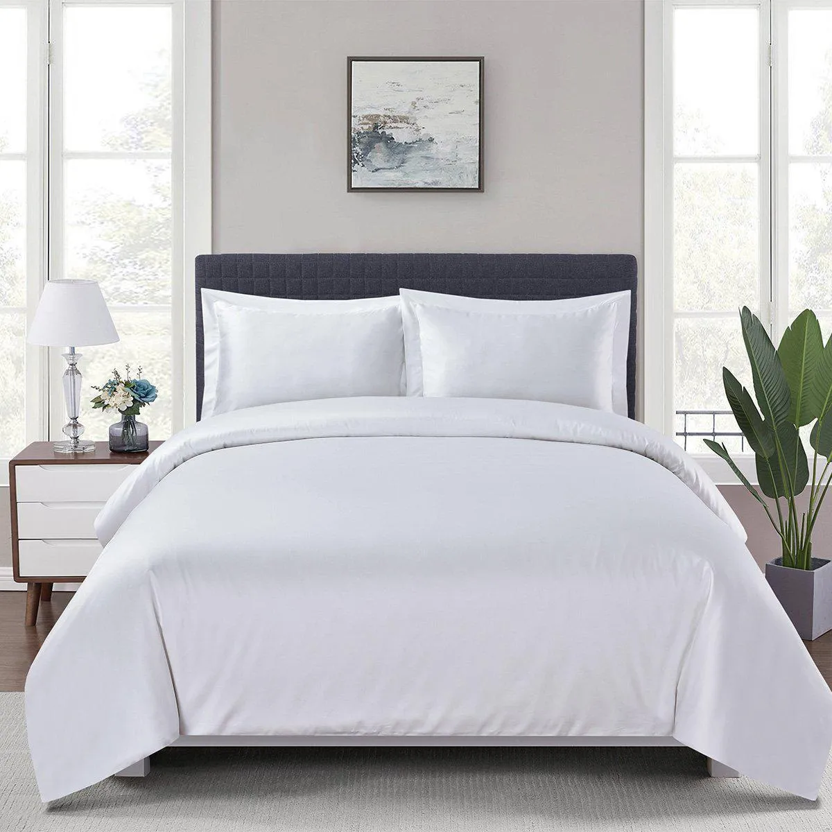 Soft & Cooling 100% Bamboo Viscose Duvet Cover Sets