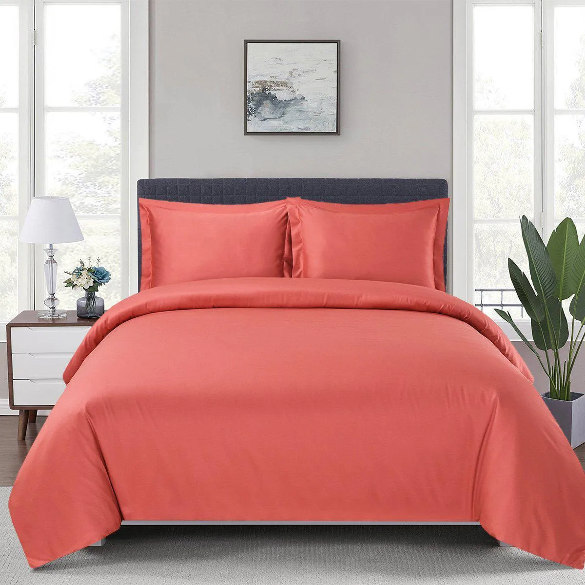 Soft & Cooling 100% Bamboo Viscose Duvet Cover Sets