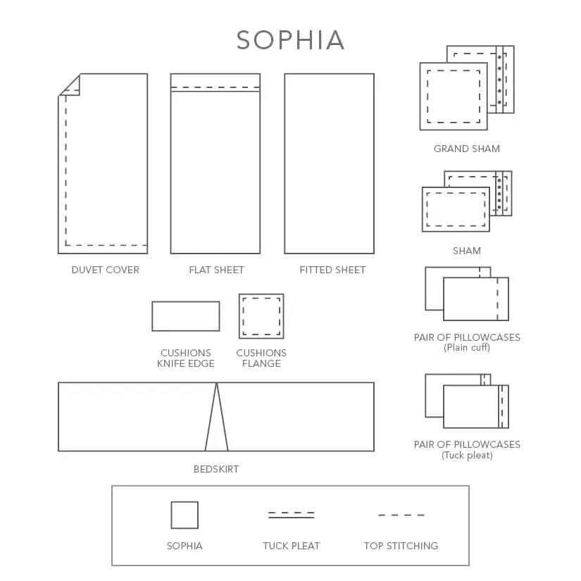 Sophia Silk Sheet Sets