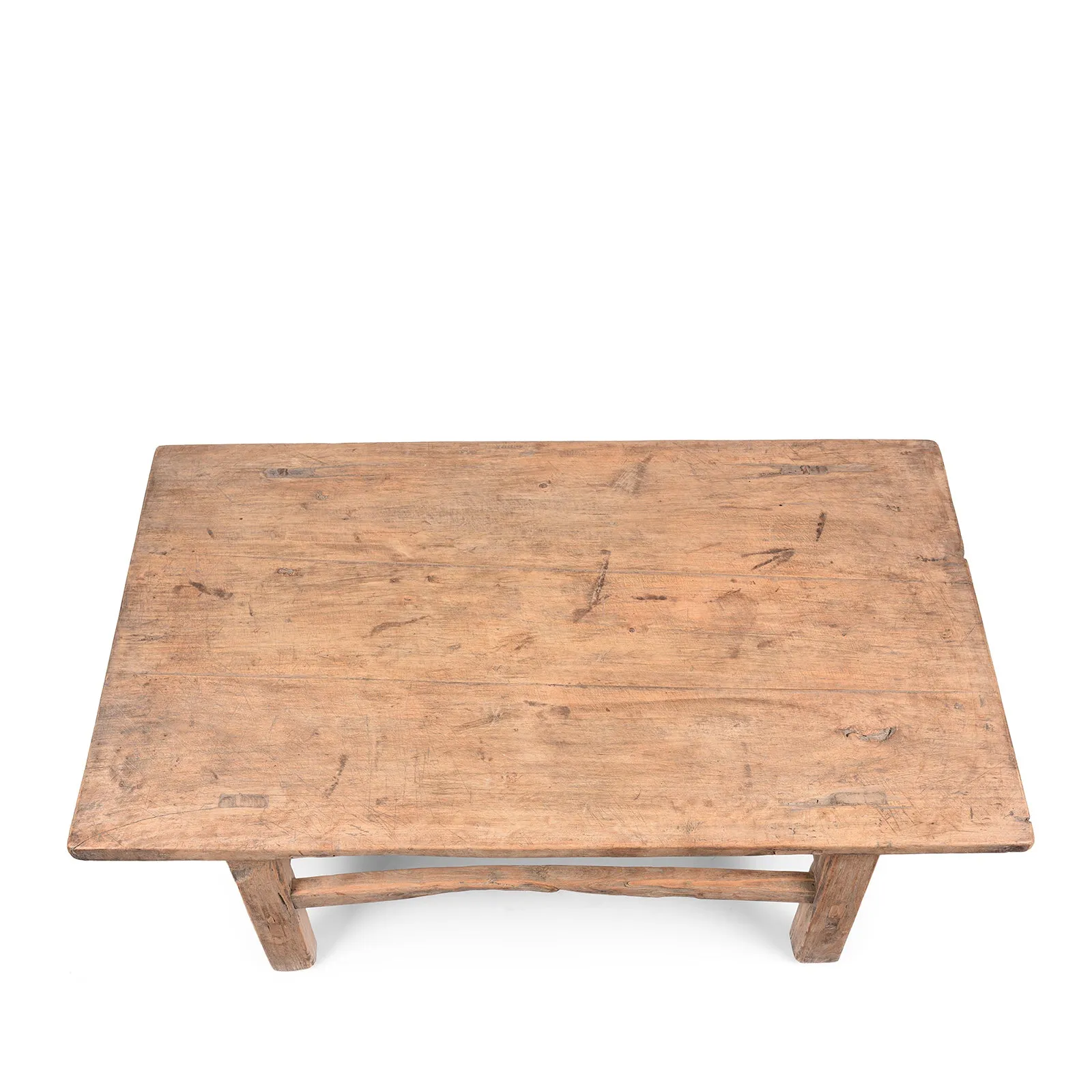 Sunbleached Farmhouse Coffee Table From Henan - Ca 1900