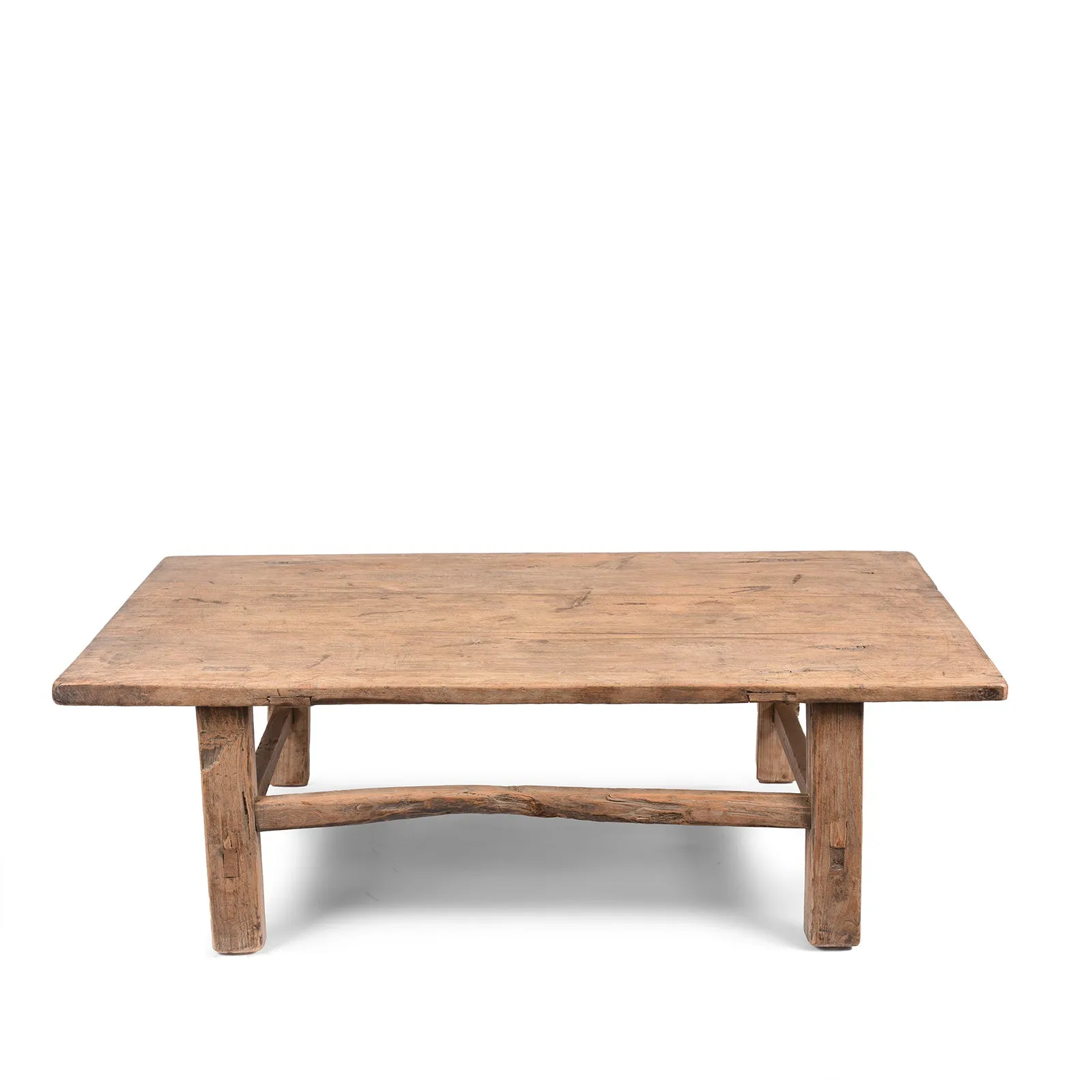 Sunbleached Farmhouse Coffee Table From Henan - Ca 1900