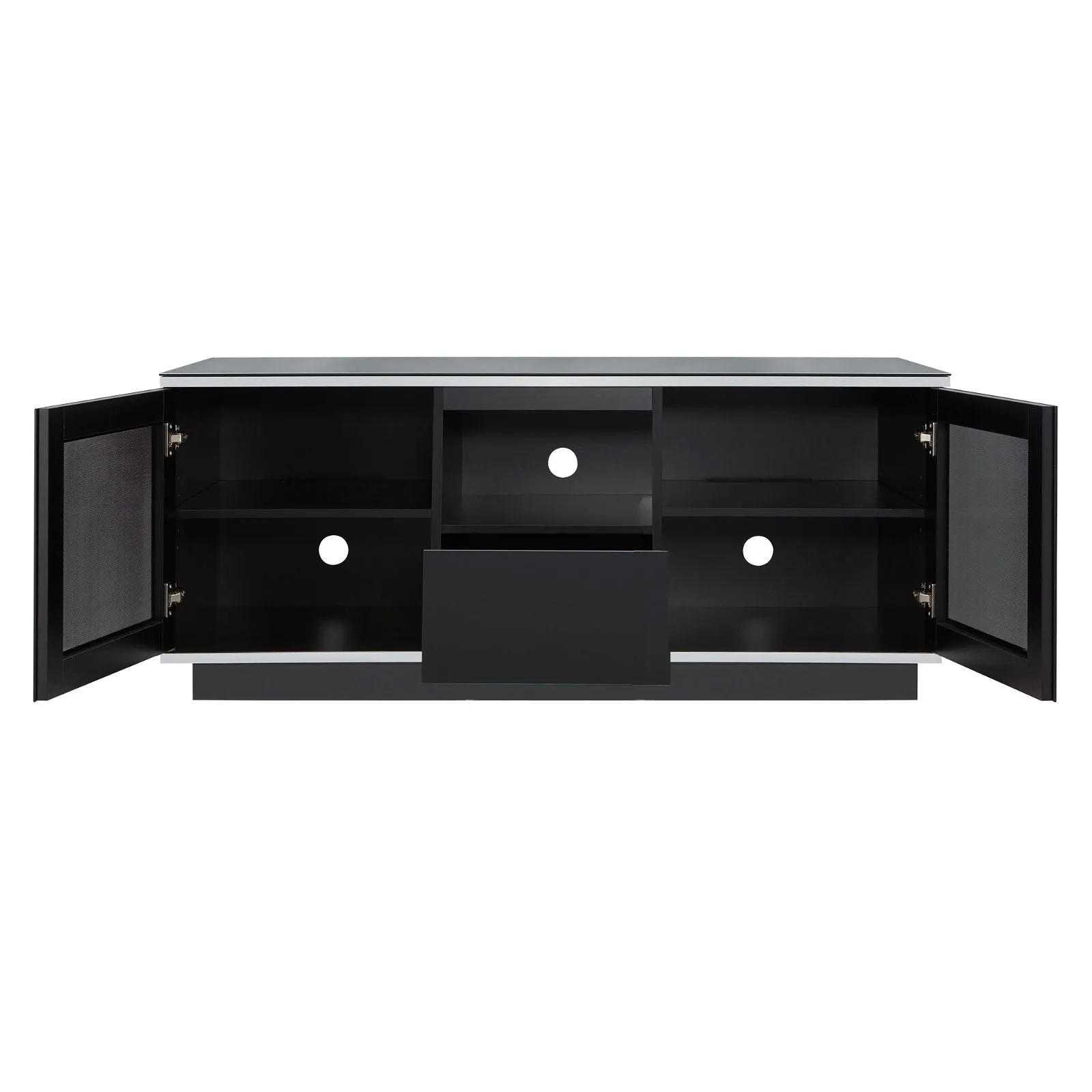 TITAN 1500 Entertainment Unit Black by Tauris