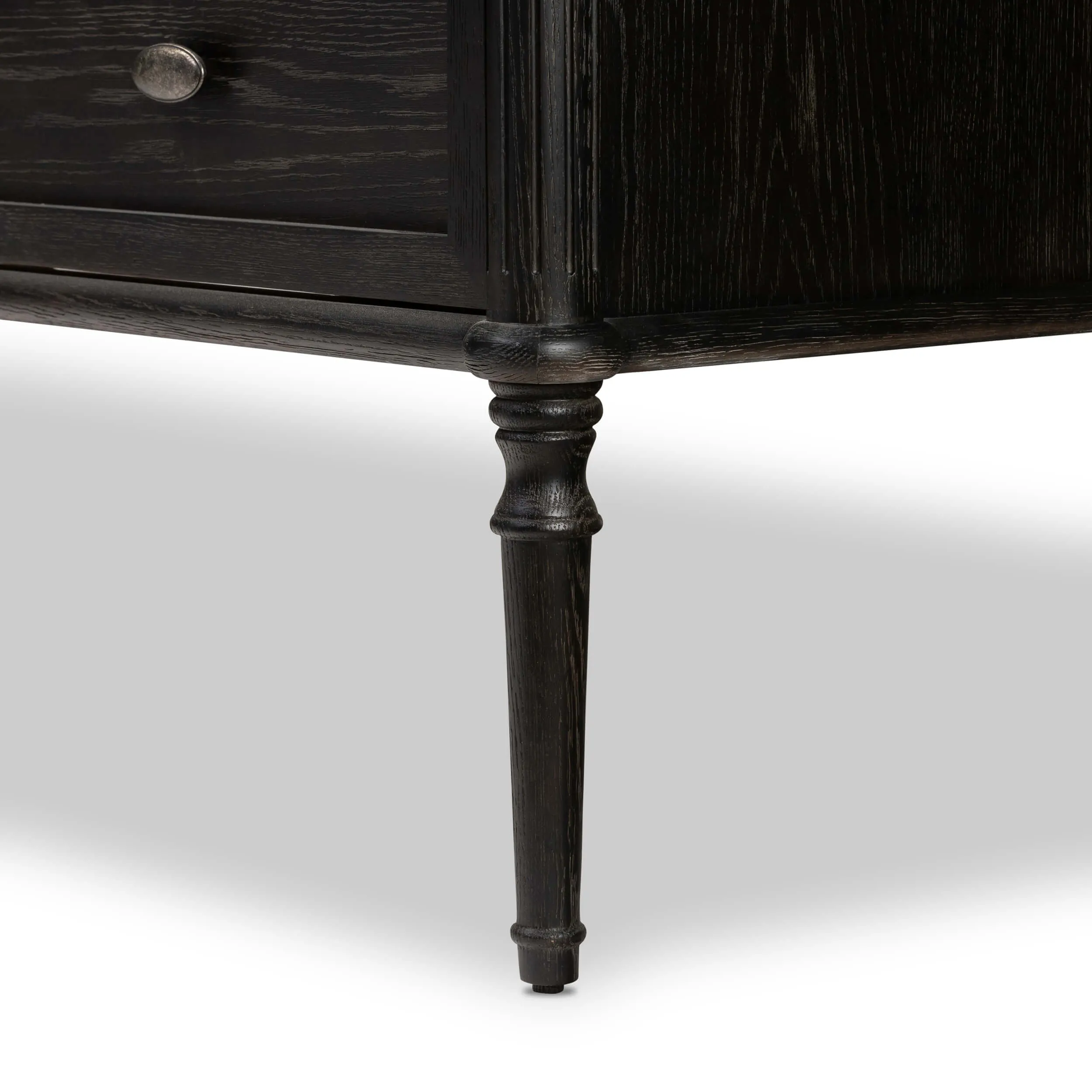 Toulouse Marble Chest, Distressed Black