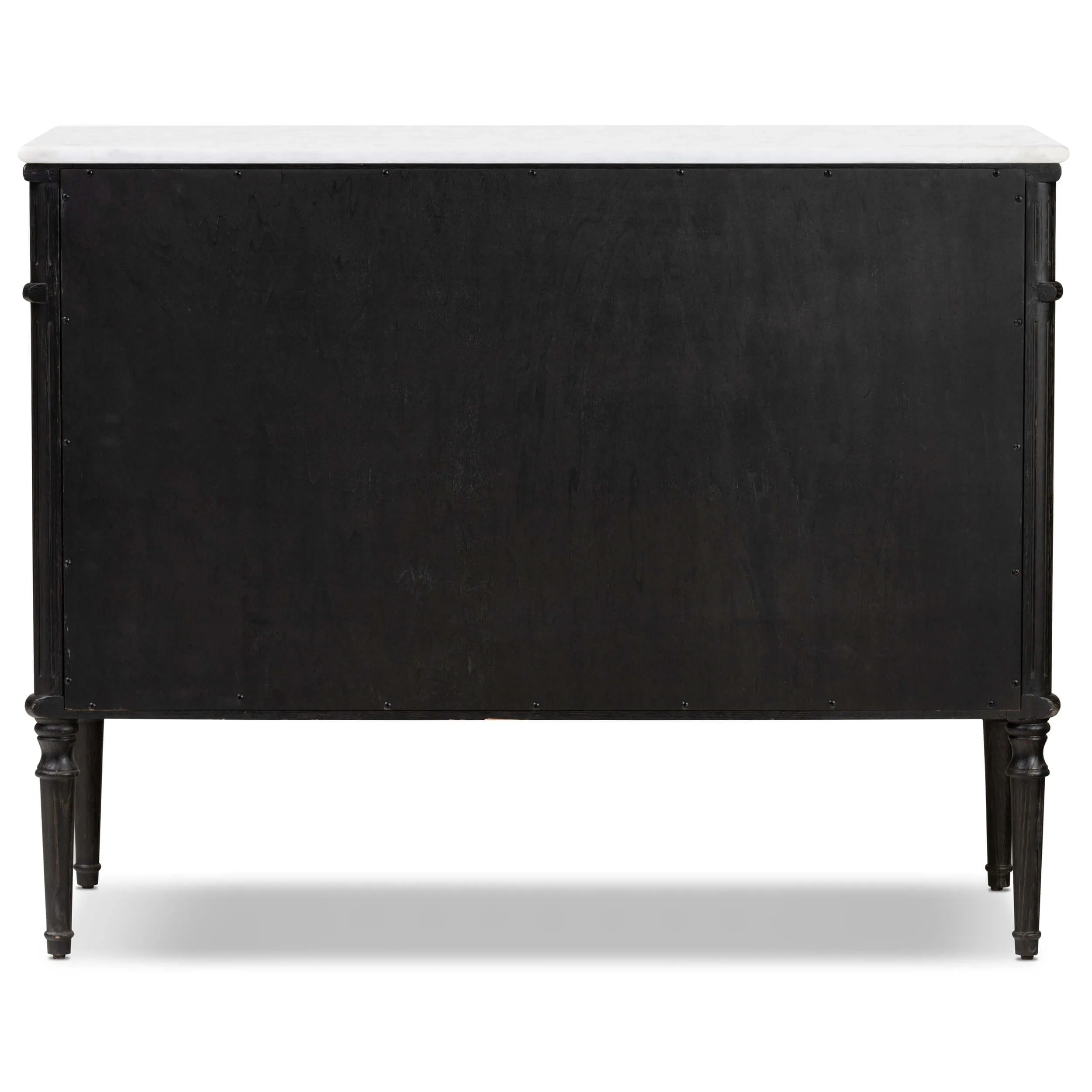 Toulouse Marble Chest, Distressed Black