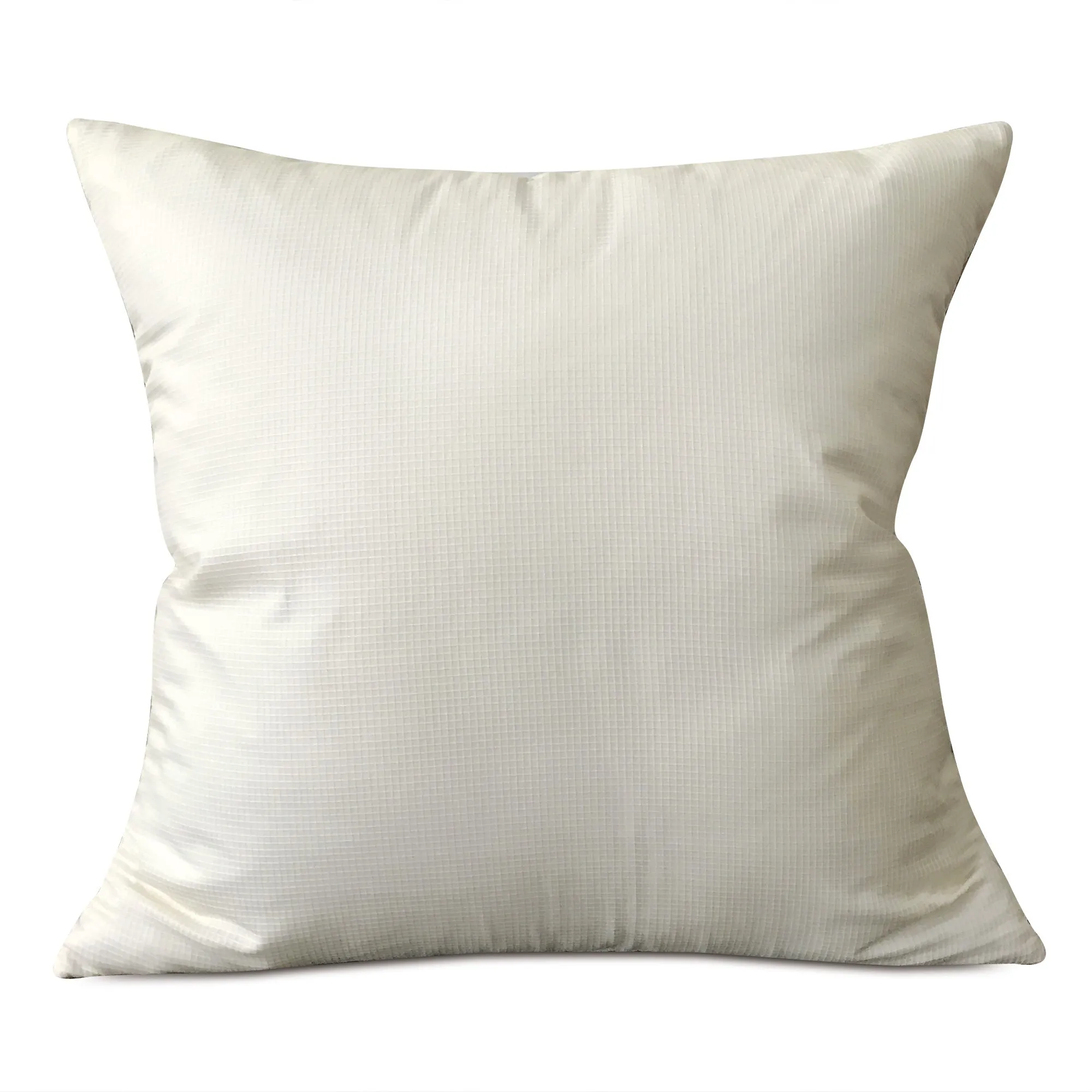 White Check Throw Pillow Cover 22x22