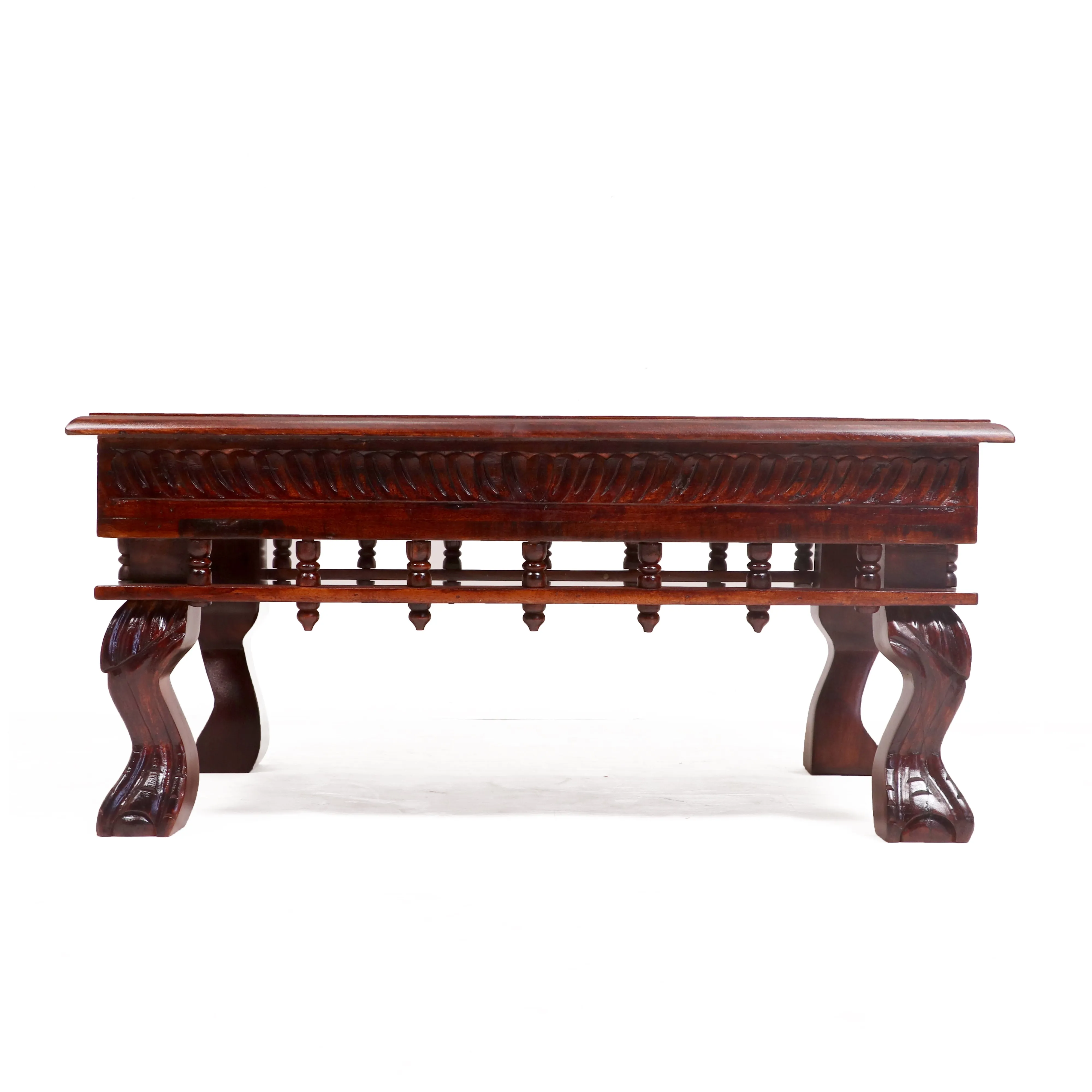 Wooden compact Ethnic Style coffee table