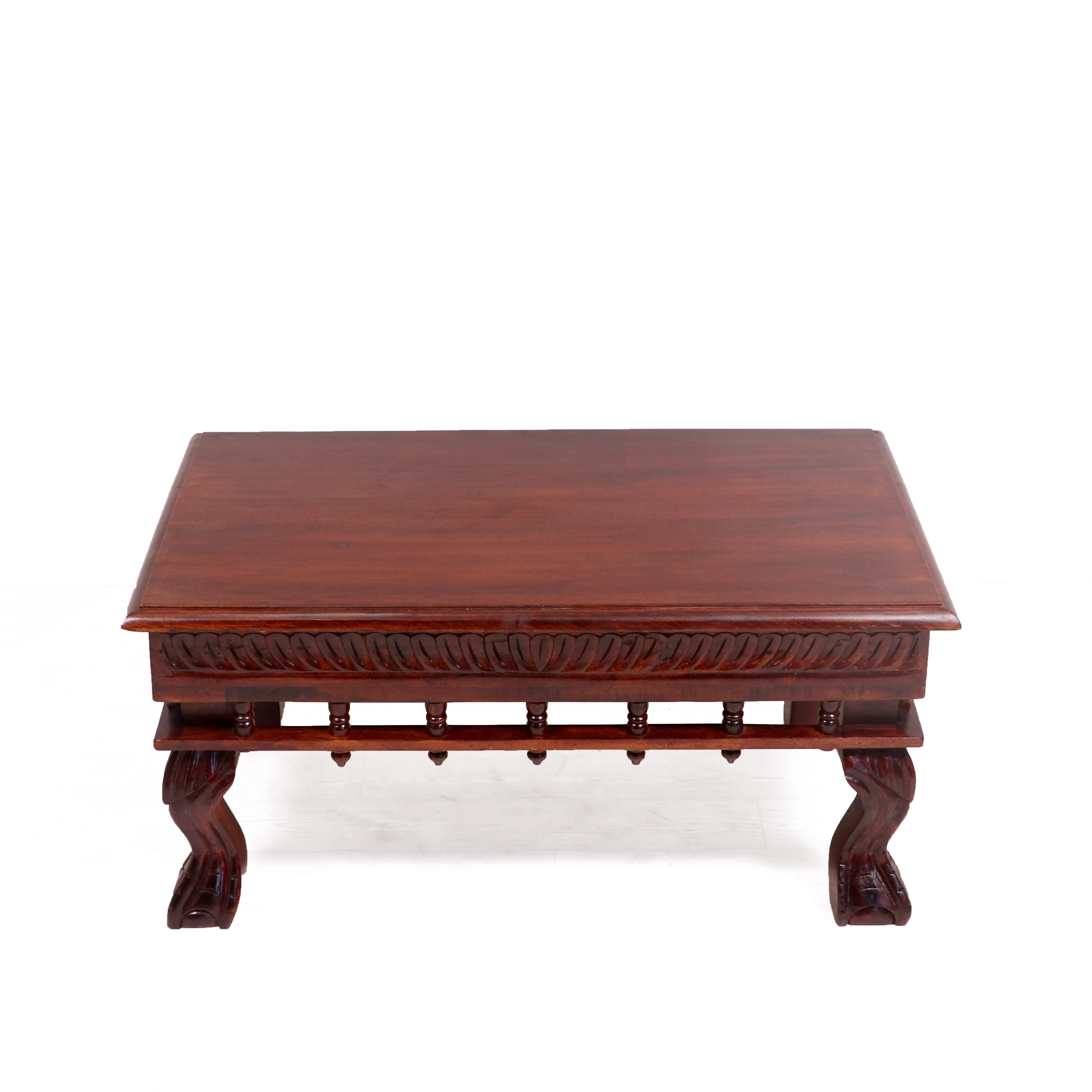 Wooden compact Ethnic Style coffee table